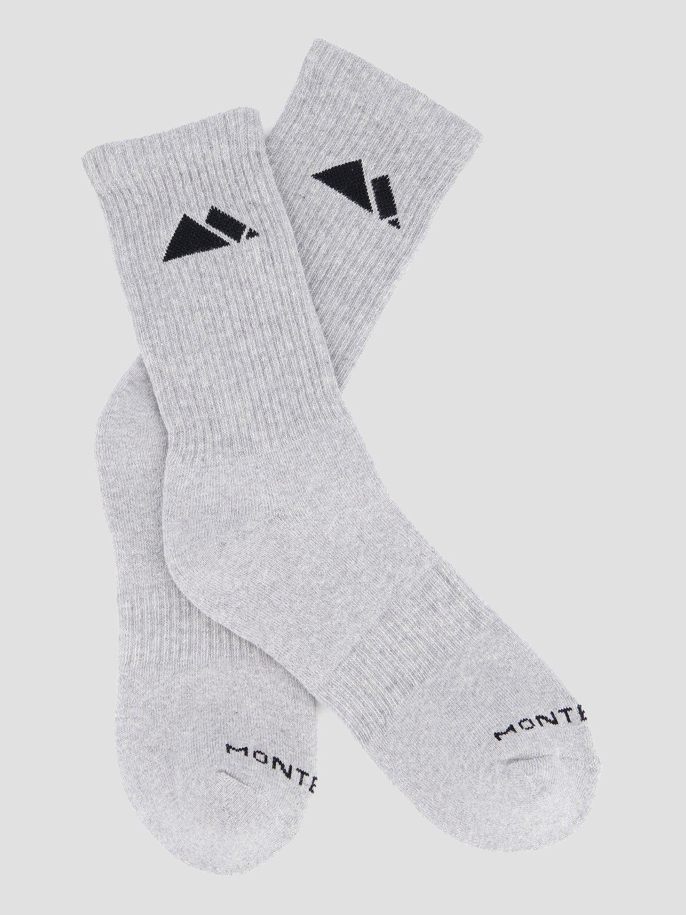 Image 2 of 3 of Monterrain Mens Form Core Crew Socks 3x Pack - Multi