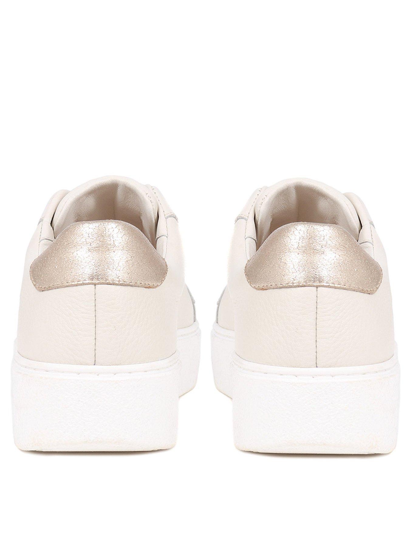 Image 3 of 5 of Jones Bootmaker Fernanda Low Trainer - White