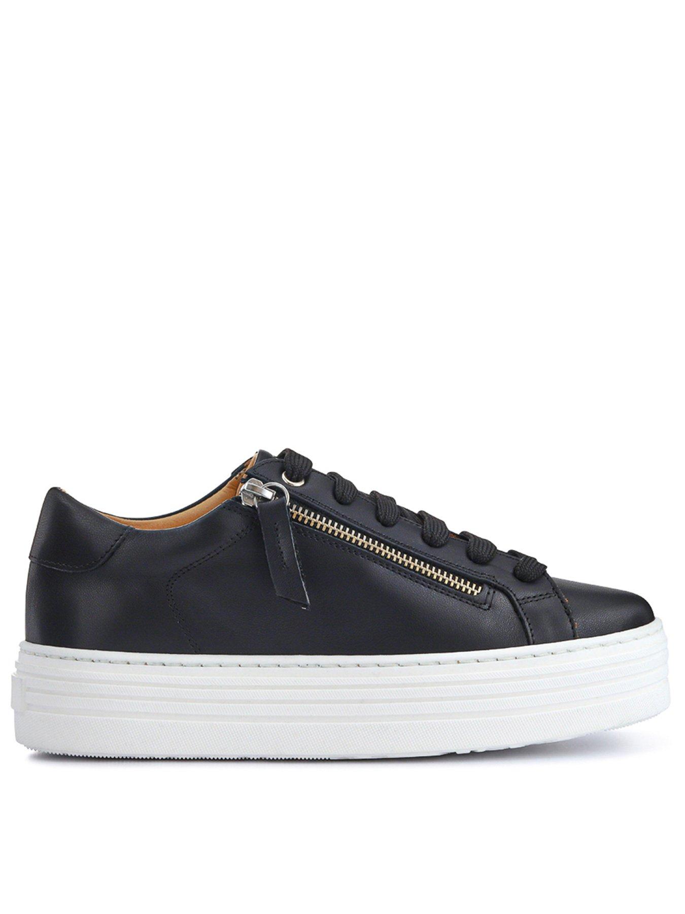 Jones Bootmaker Amalia Flatform Trainer - Black