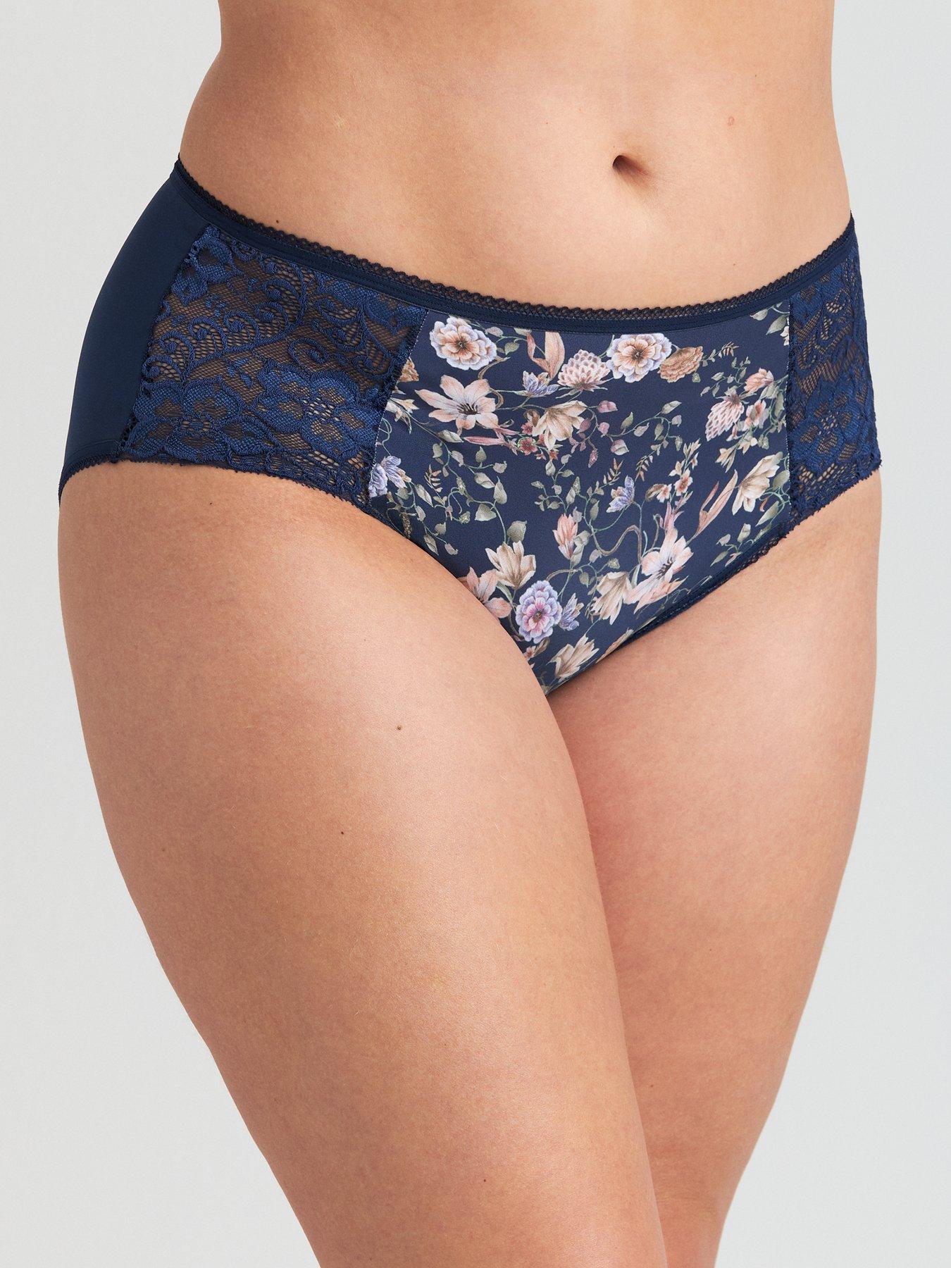 Miss Mary of Sweden Fauna Panties - Dark Blue