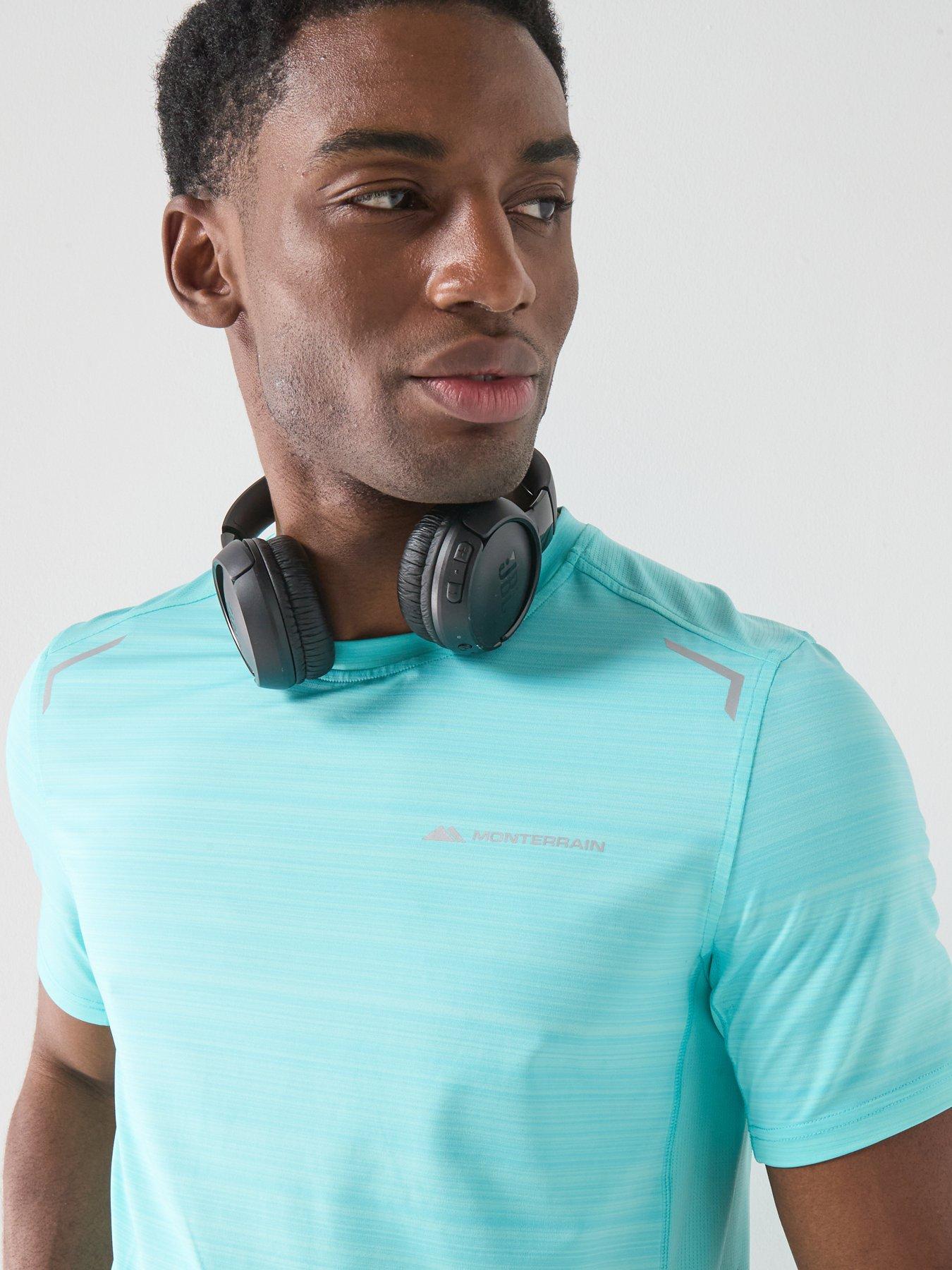 Image 4 of 6 of Monterrain Mens Lyder Space T-Shirt - Blue