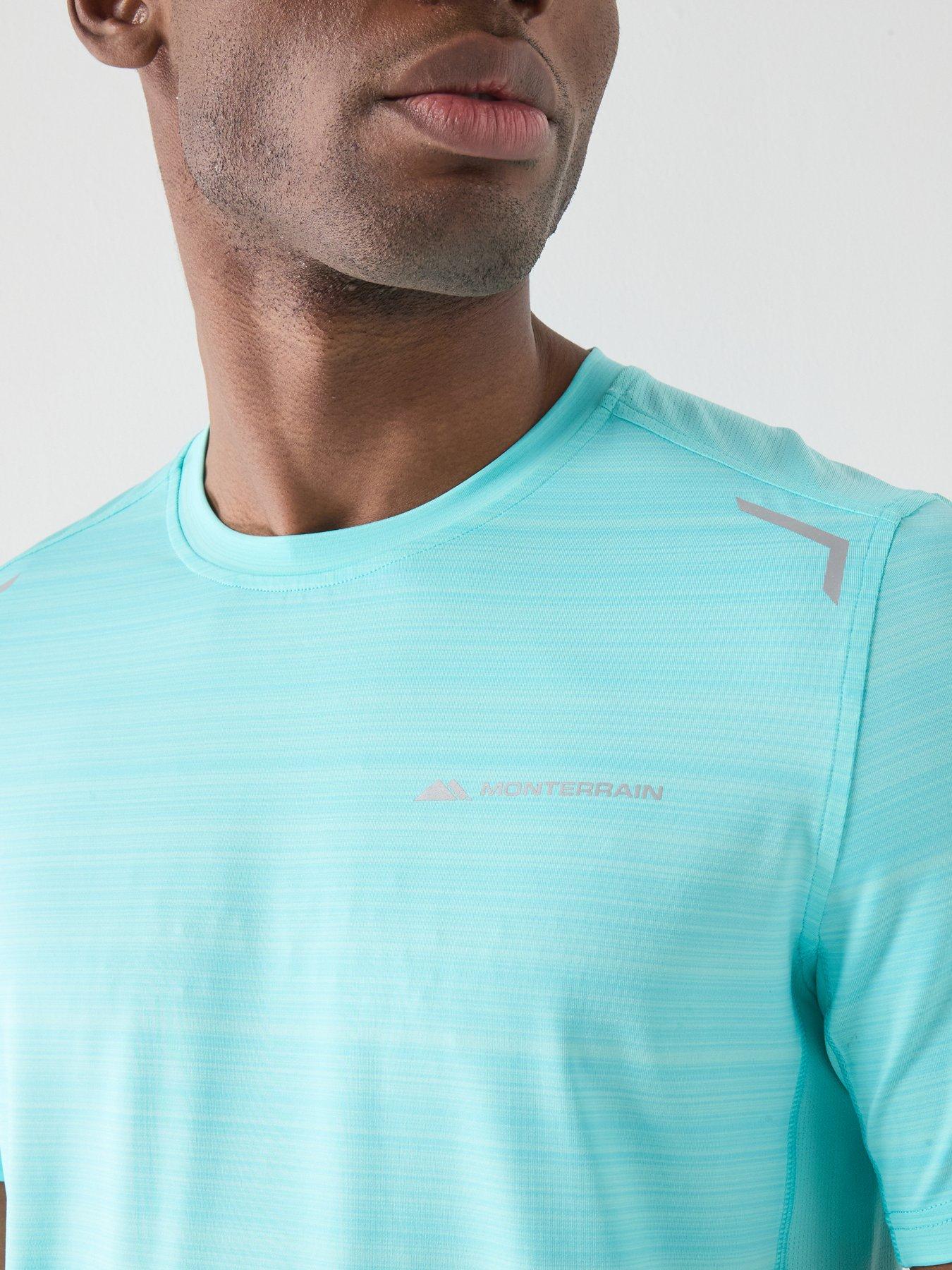 Image 6 of 6 of Monterrain Mens Lyder Space T-Shirt - Blue