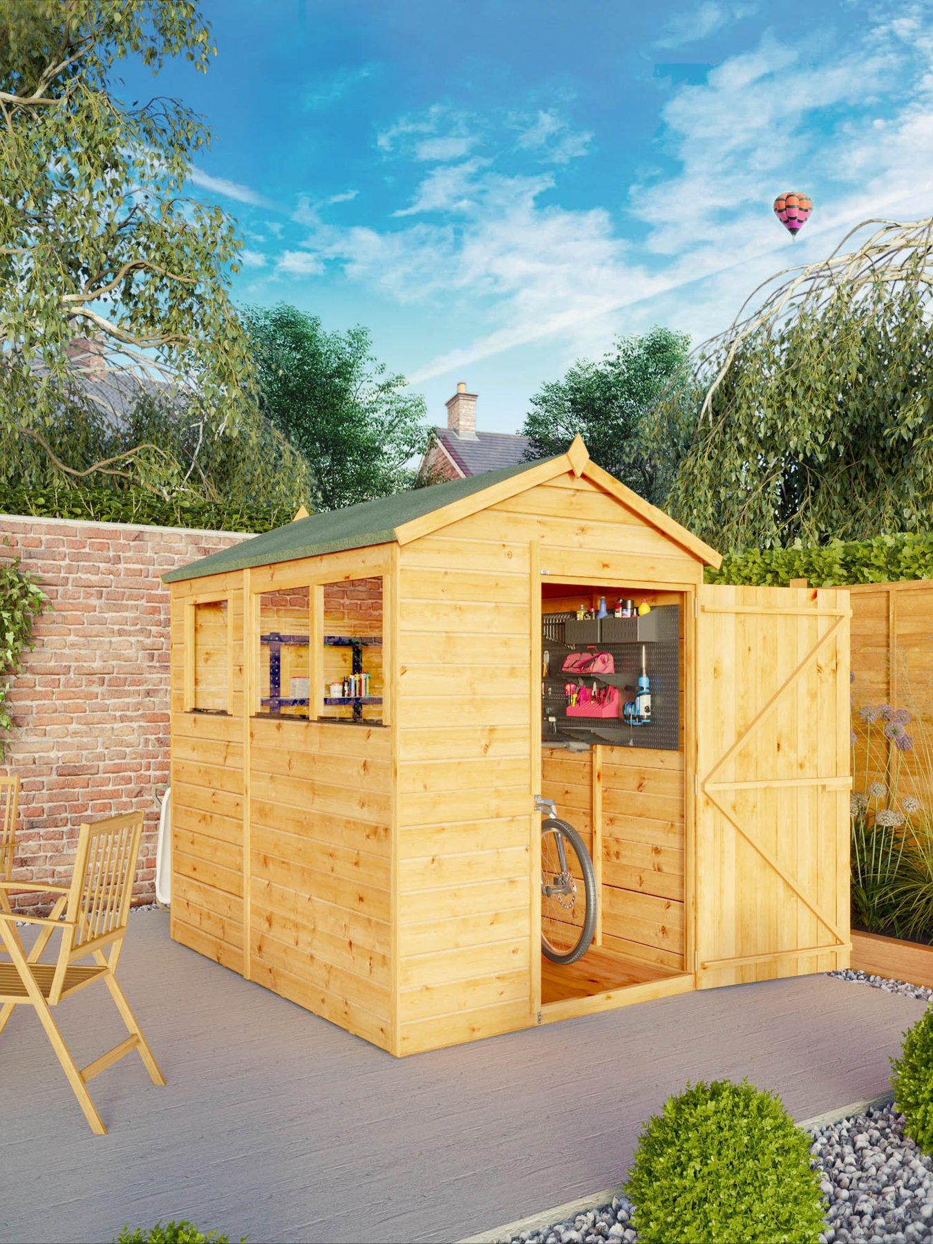 MERCIA 7 x 5 Modular Shiplap Apex