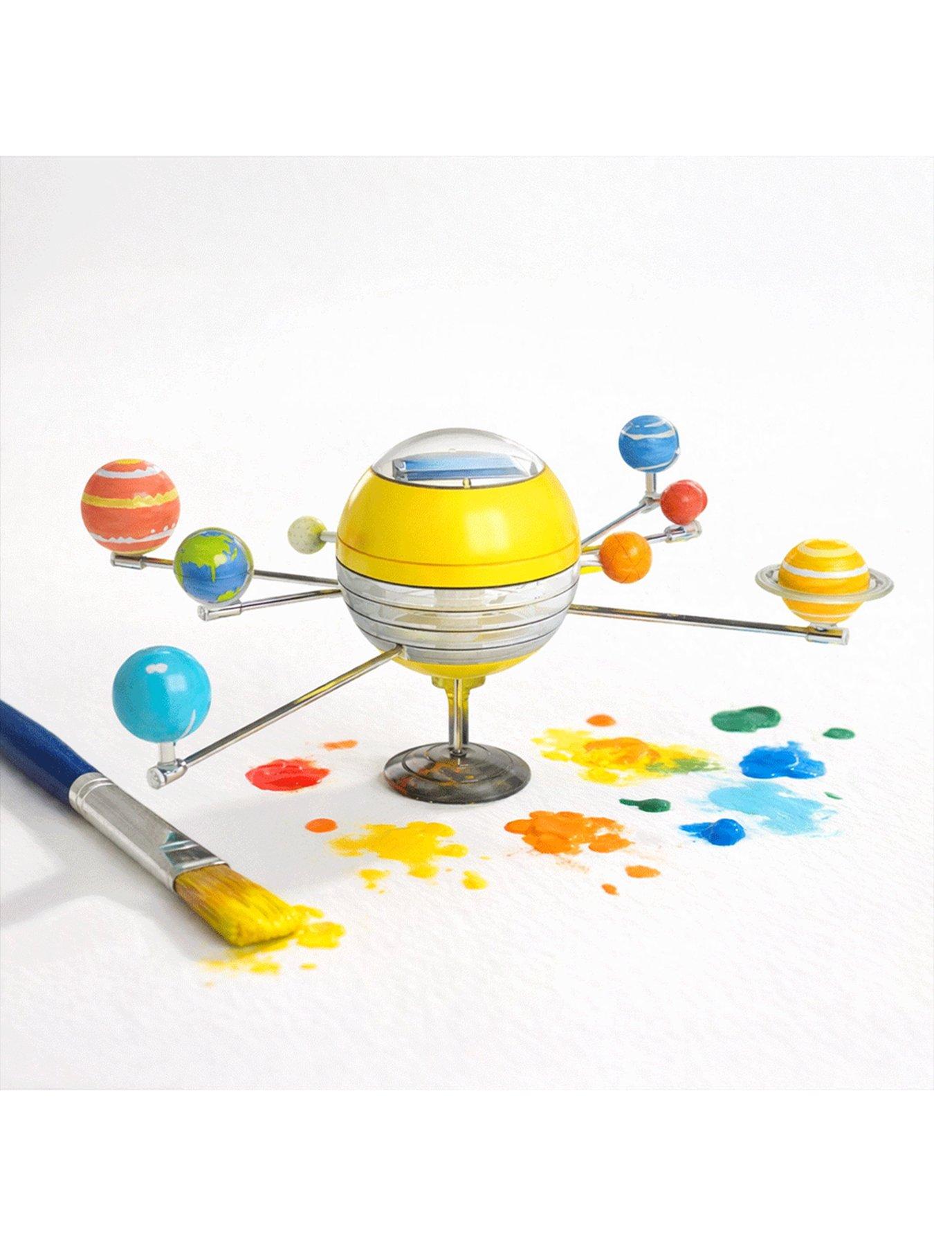 Image 2 of 4 of Construct And Create Construct &amp; Create Build Your Own Solar System Kit with Paints - Solar-Powered
