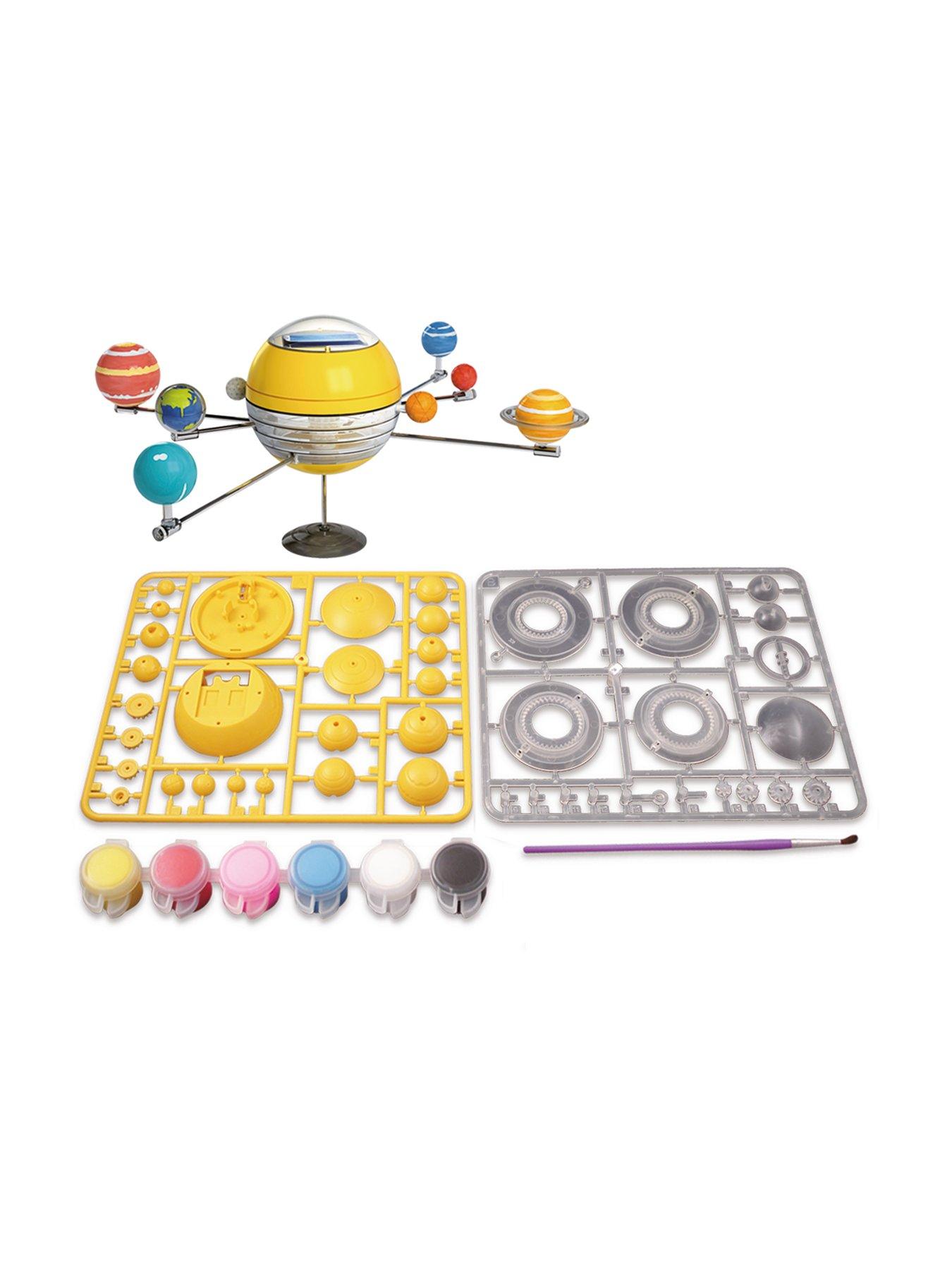 Image 4 of 4 of Construct And Create Construct &amp; Create Build Your Own Solar System Kit with Paints - Solar-Powered
