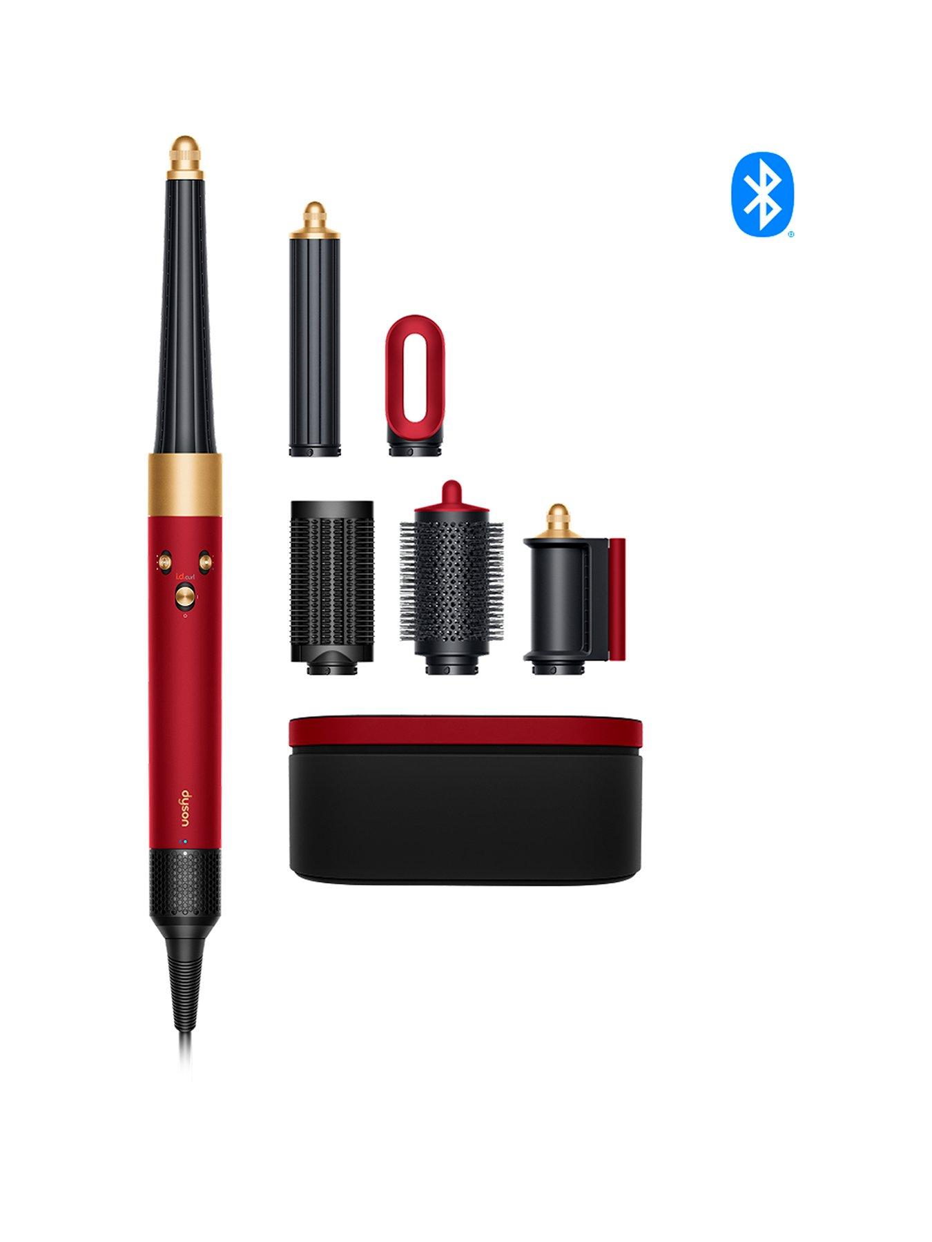 Image 1 of 7 of Dyson Airwrap i.d multi-styler and dryer, Straight and Wavy, Red Velvet/Gold