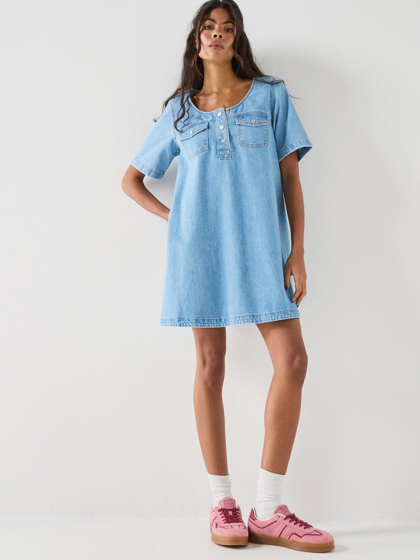 Tommy Jeans A-line Denim Dress