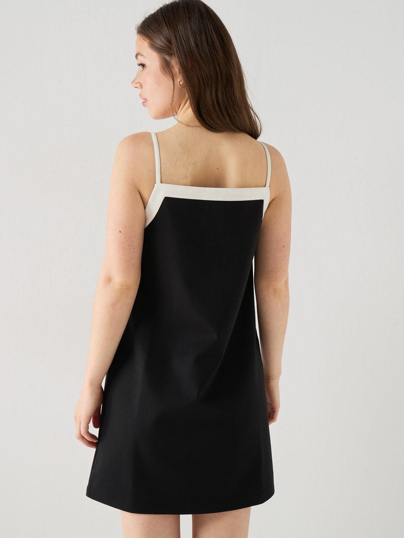 Calvin Klein Jeans Jeans Milano Jersey Cami Dress - Black