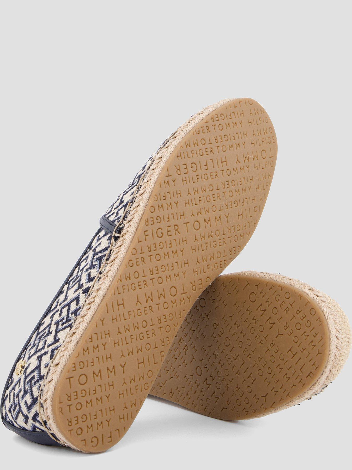 Image 4 of 7 of Tommy Hilfiger Th Monogram Jacquard Espadrille - Blue