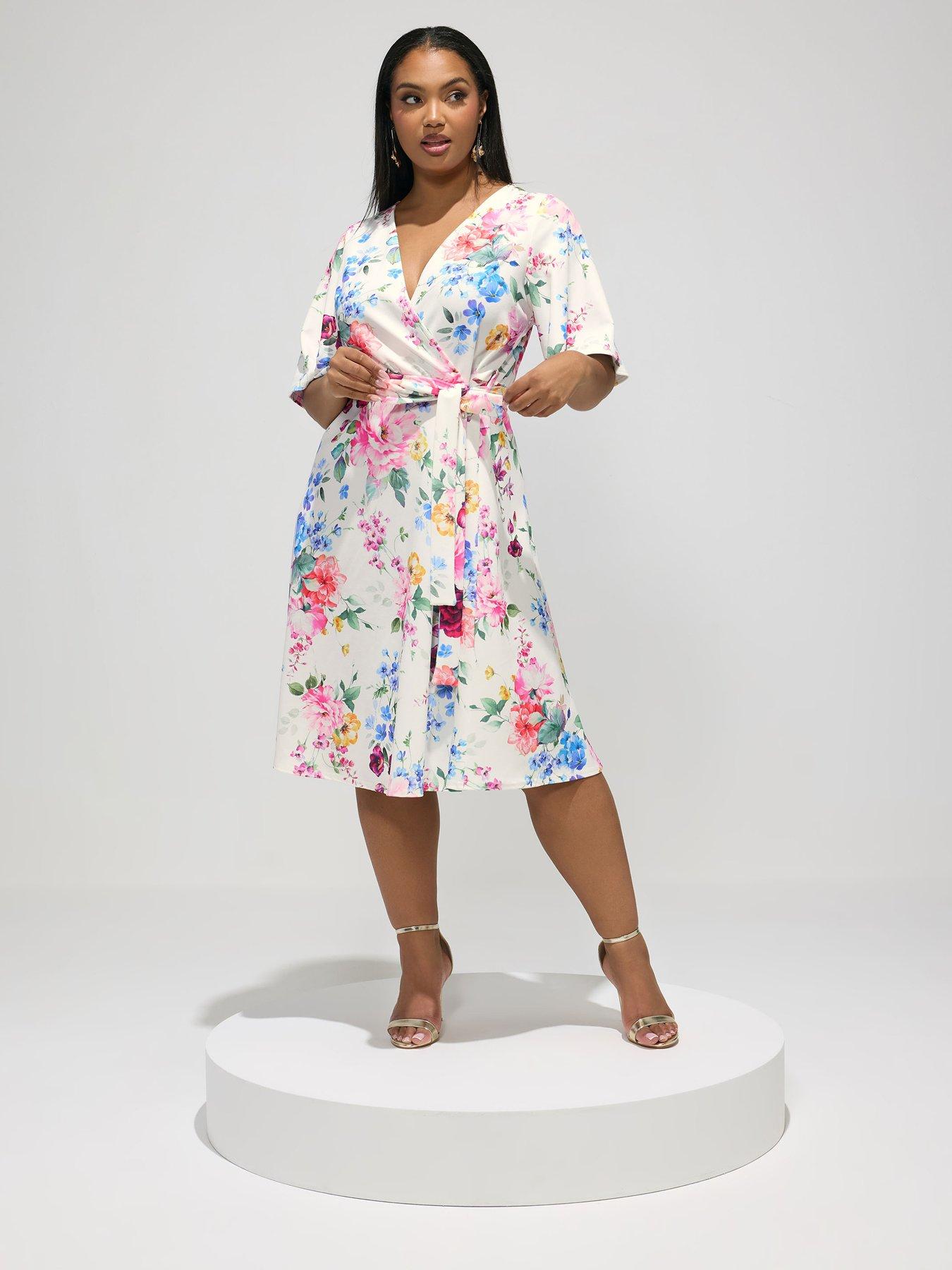 golf dress women Women's Pink Plaid Pleated Sport Dress