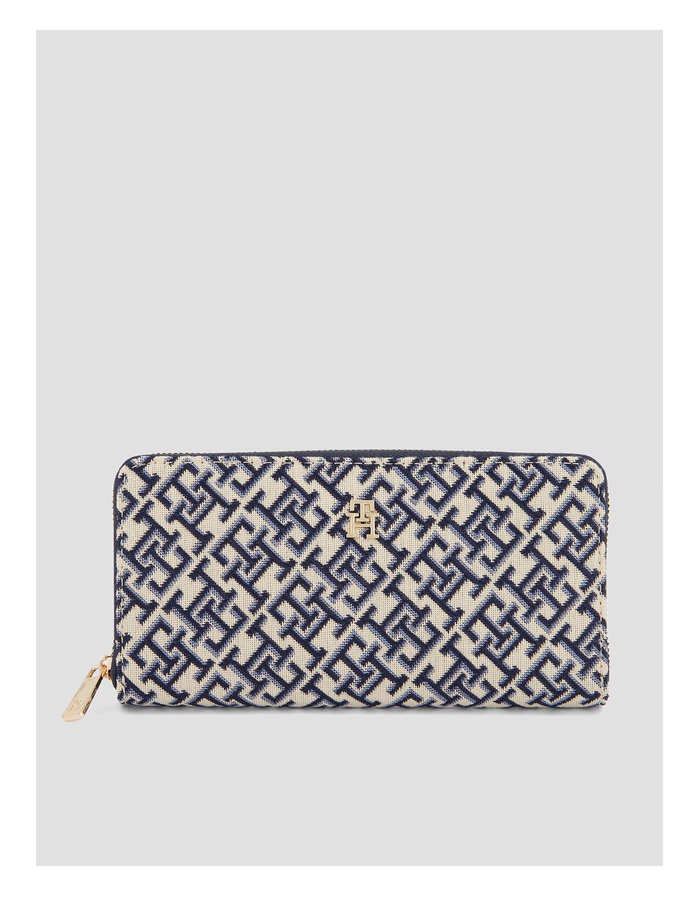 Tommy Hilfiger Icon Wallet, Blue, Women