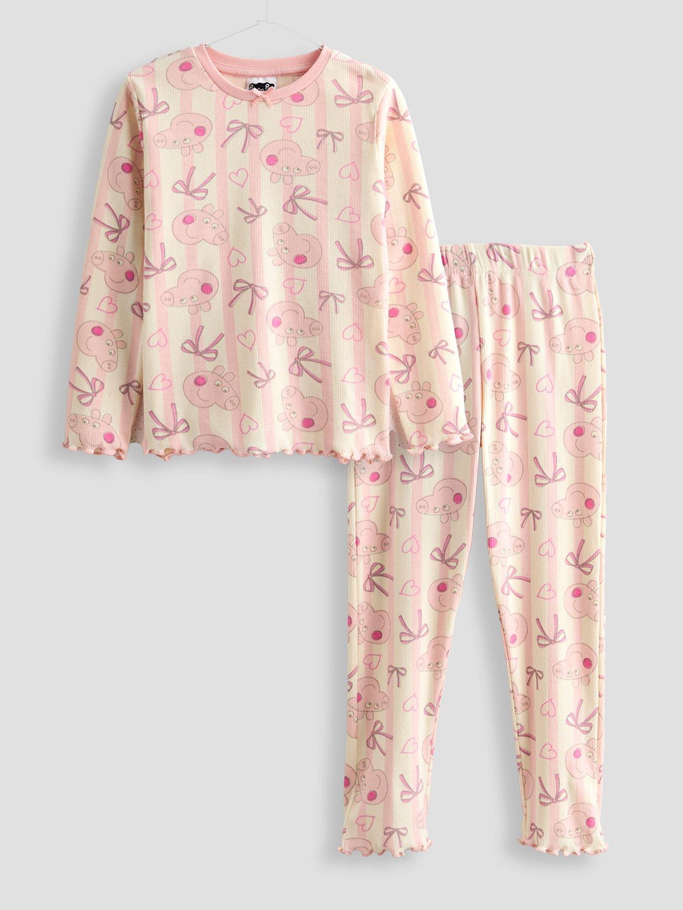 The Very Collection Peppa Pig Rib Pyjamas