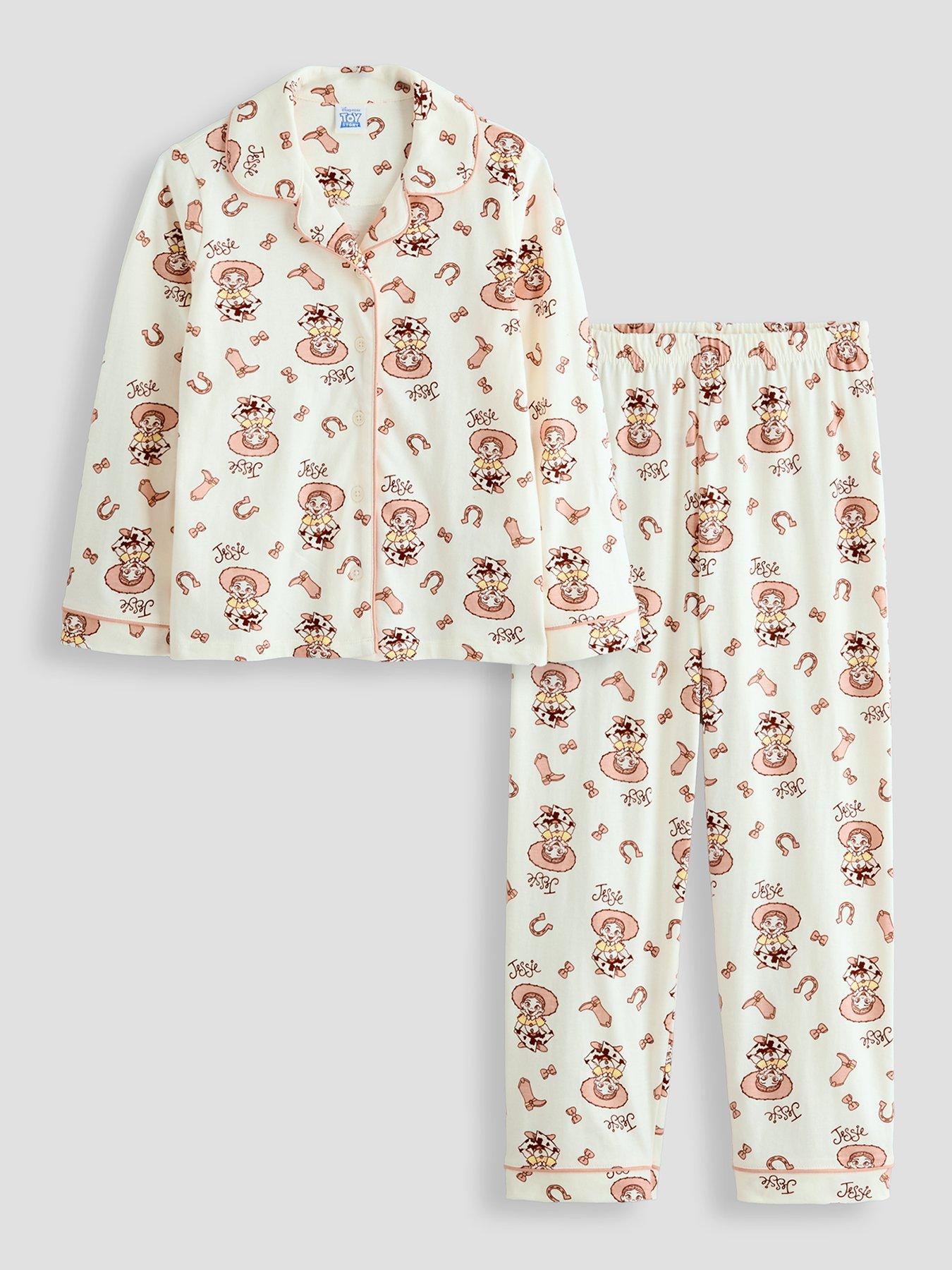 The Very Collection Disney Pixar Toy Story Toy Story Jessie Frill Collar Button Down Pyjamas