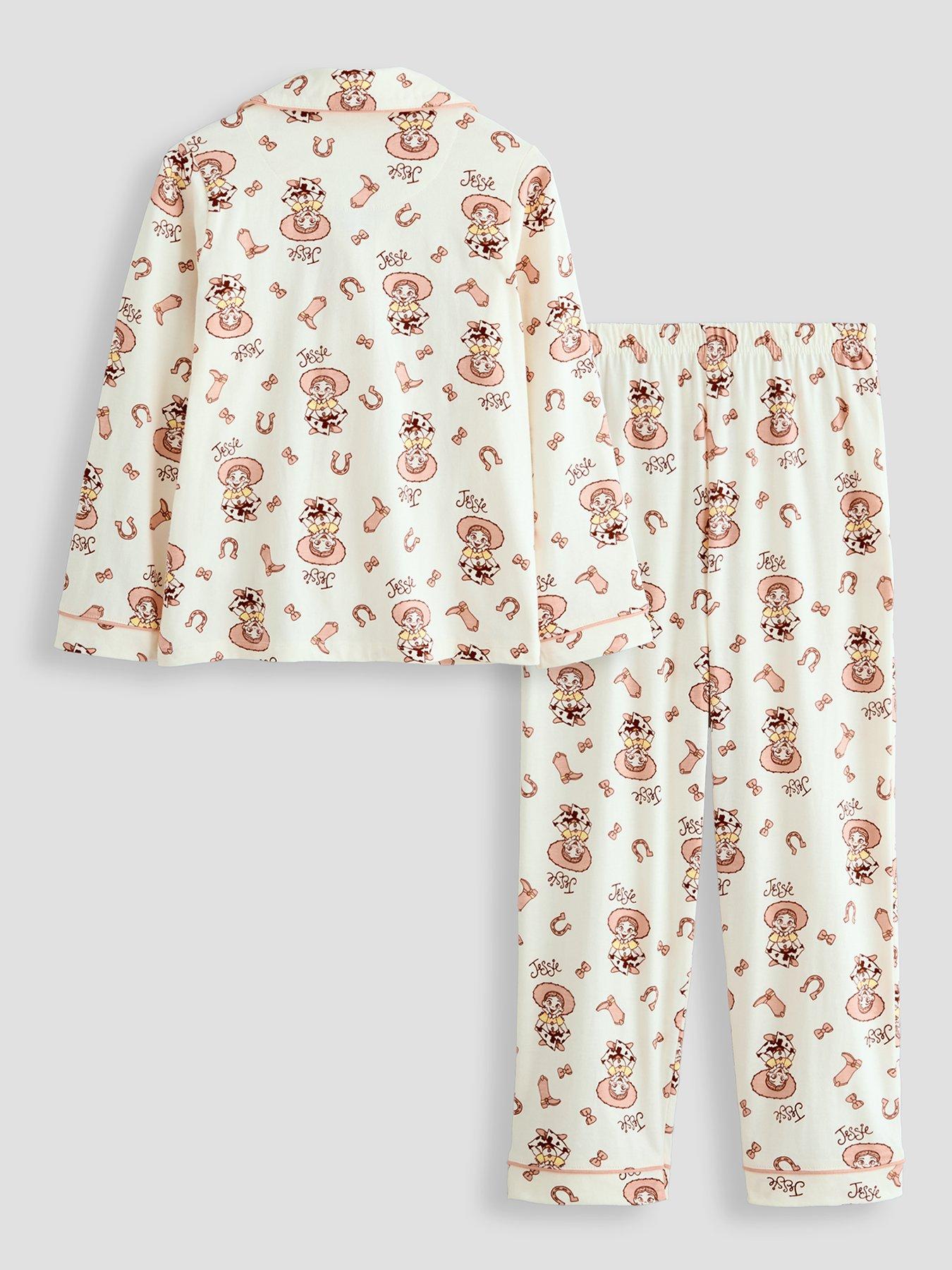 Image 2 of 4 of The Very Collection Disney Pixar Toy Story Toy Story Jessie Frill Collar Button Down Pyjamas
