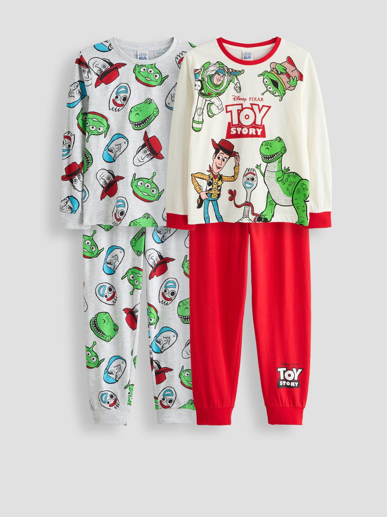 Image 1 of 5 of The Very Collection Disney Pixar Toy Story 2Pk Pyjamas