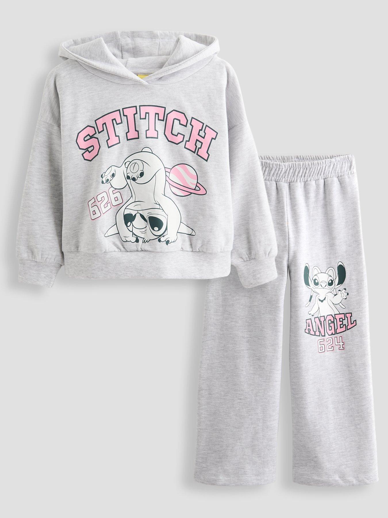 Image 1 of 4 of The Very Collection Disney Lilo &amp; Stitch Boucle Sweat Set