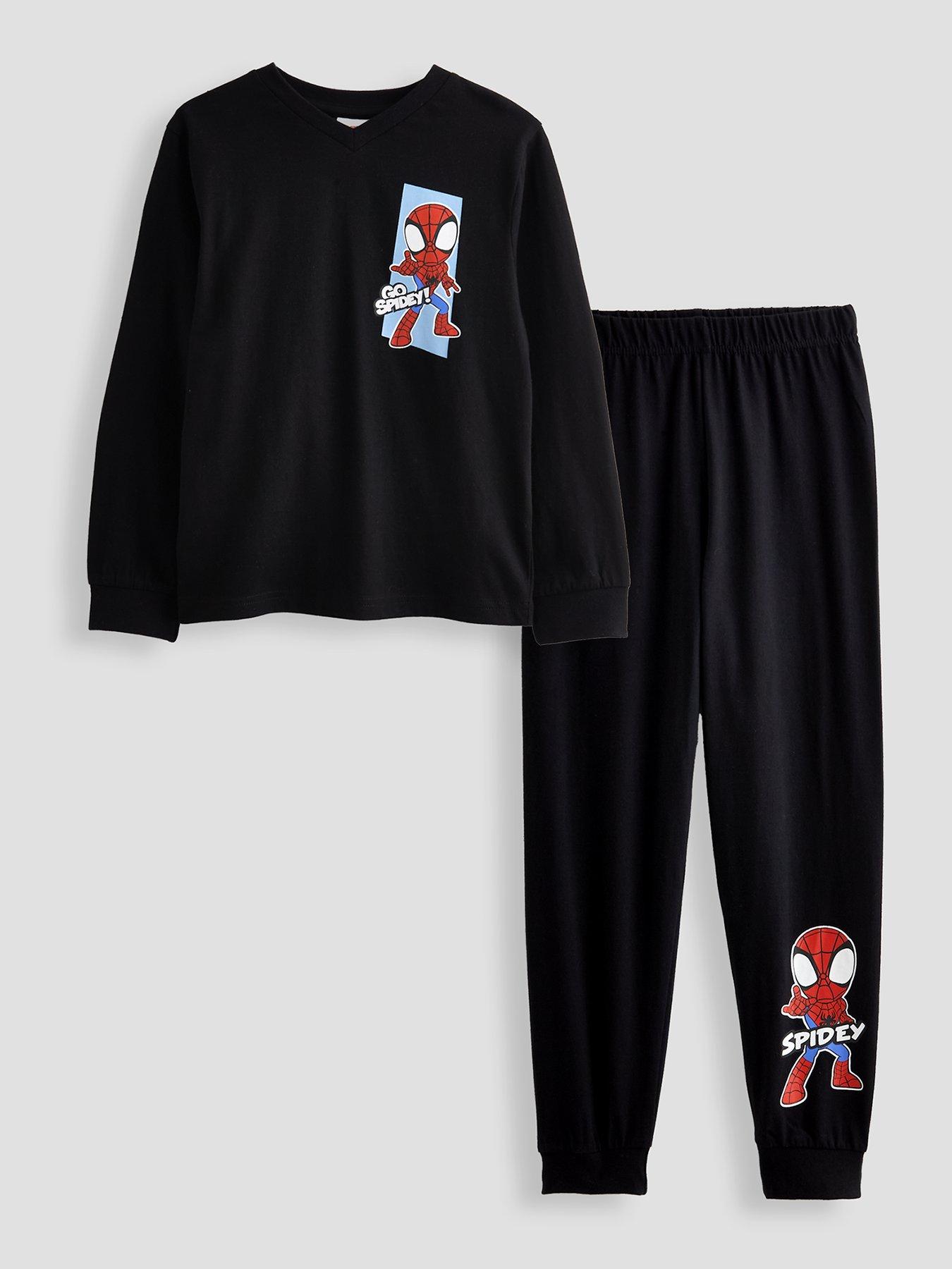 Image 2 of 5 of The Very Collection Spidey Marvel 28 Back Print Pyjamas
