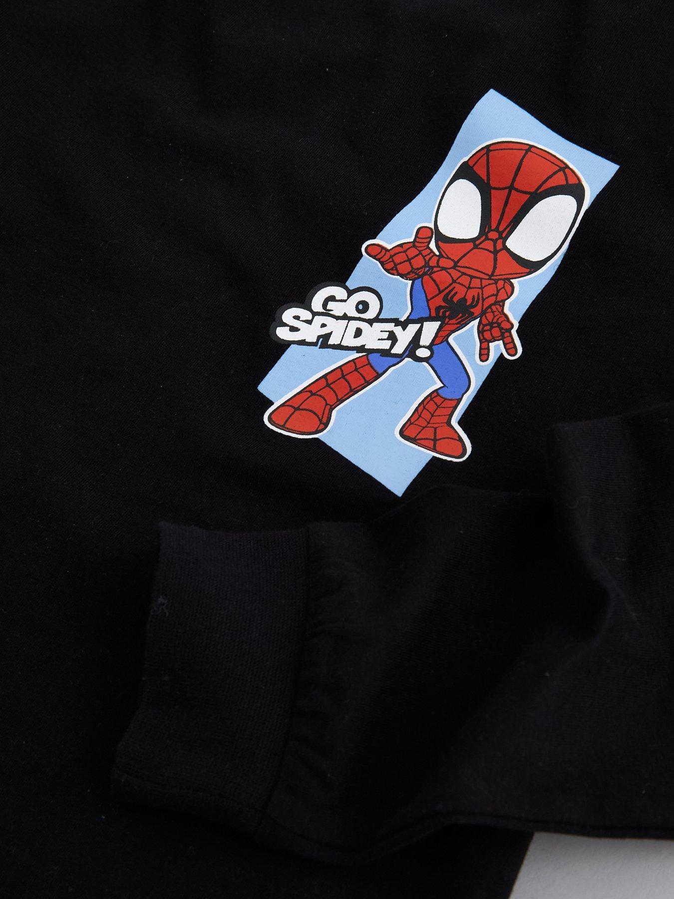 Image 3 of 5 of The Very Collection Spidey Marvel 28 Back Print Pyjamas