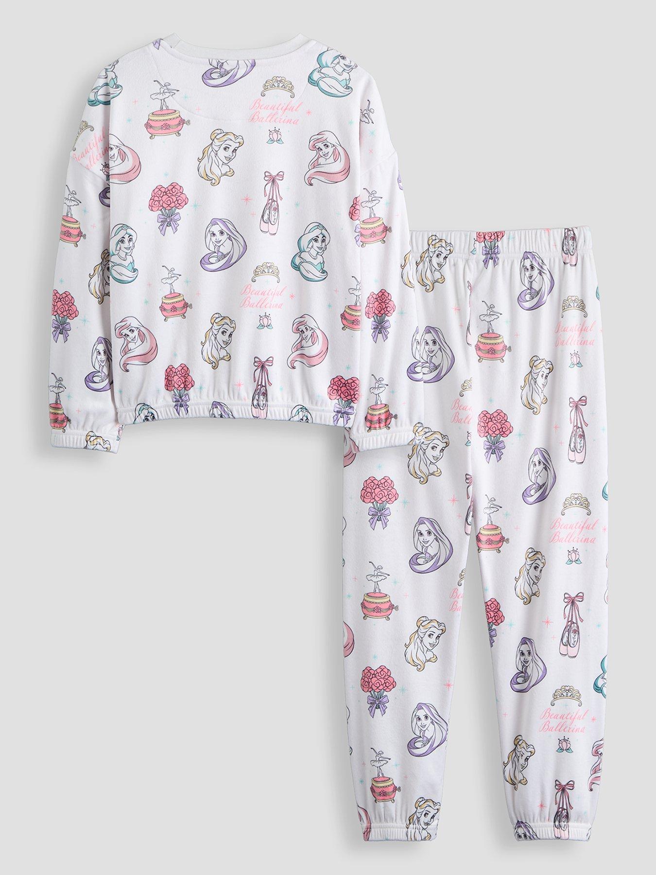 Image 2 of 6 of The Very Collection Disney Princess Fleece Pyjamas