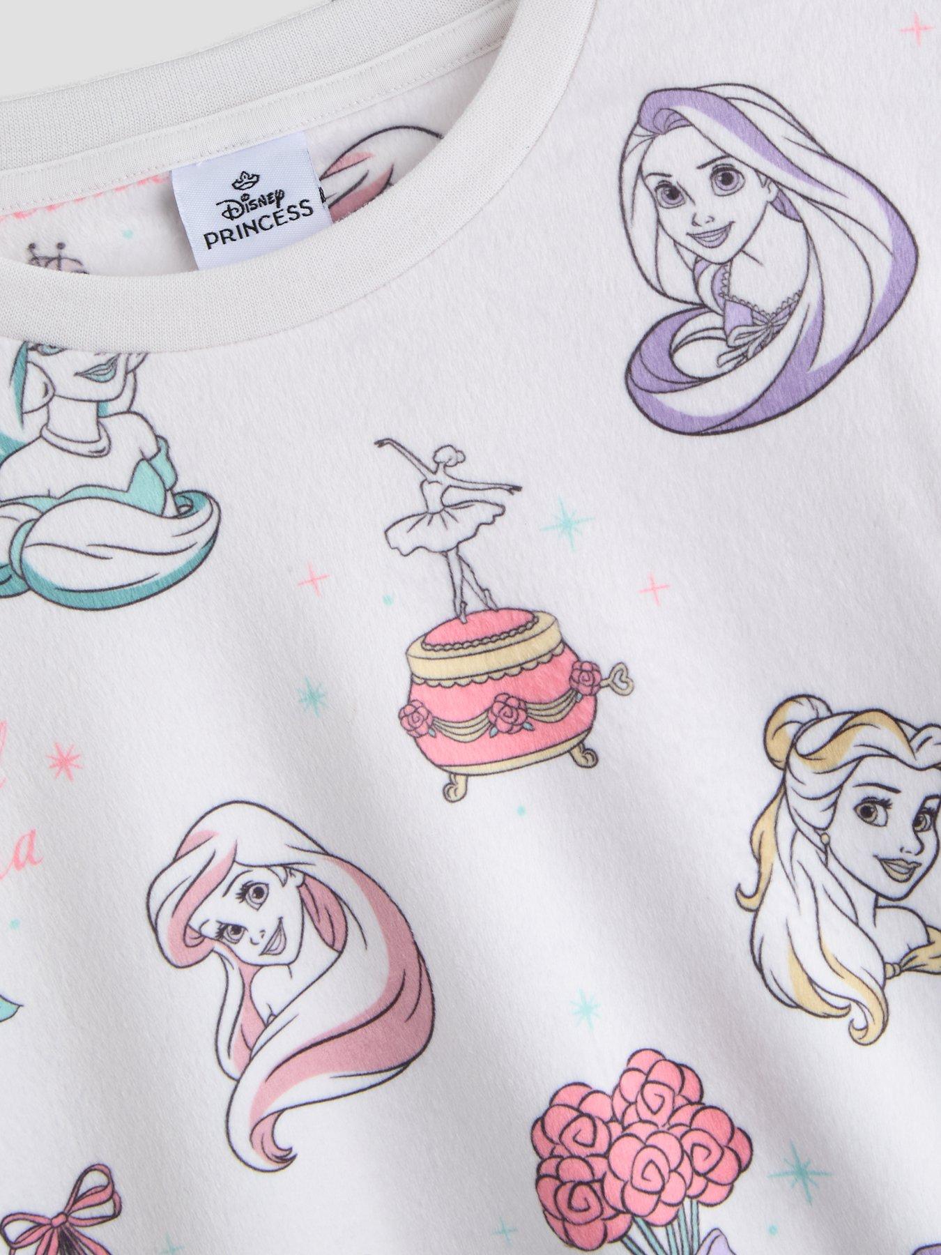 Image 3 of 6 of The Very Collection Disney Princess Fleece Pyjamas