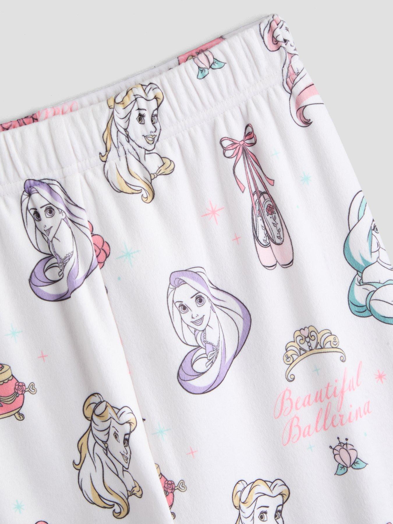 Image 5 of 6 of The Very Collection Disney Princess Fleece Pyjamas