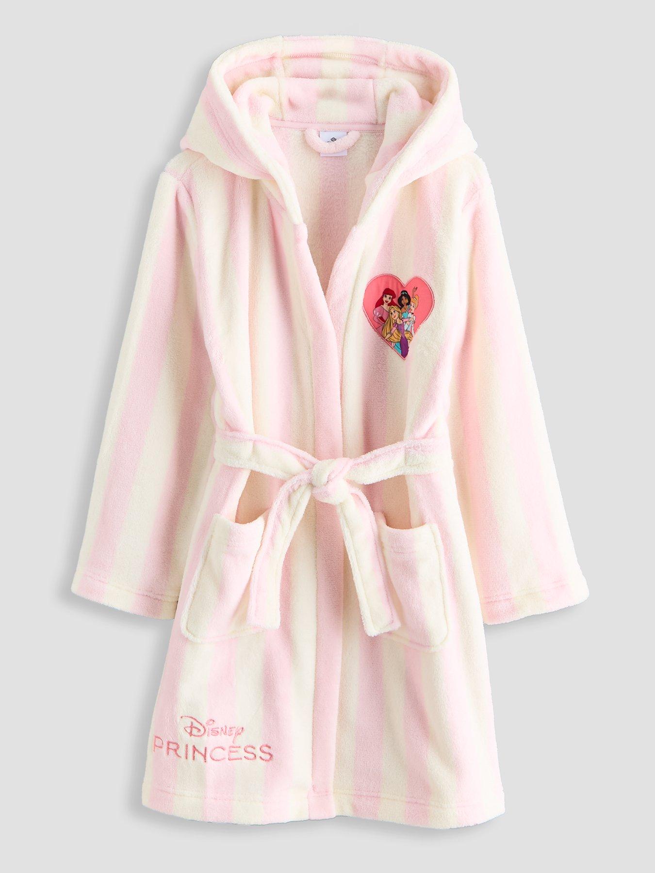 Image 1 of 4 of The Very Collection Disney Princess Stripe Dressing Gown