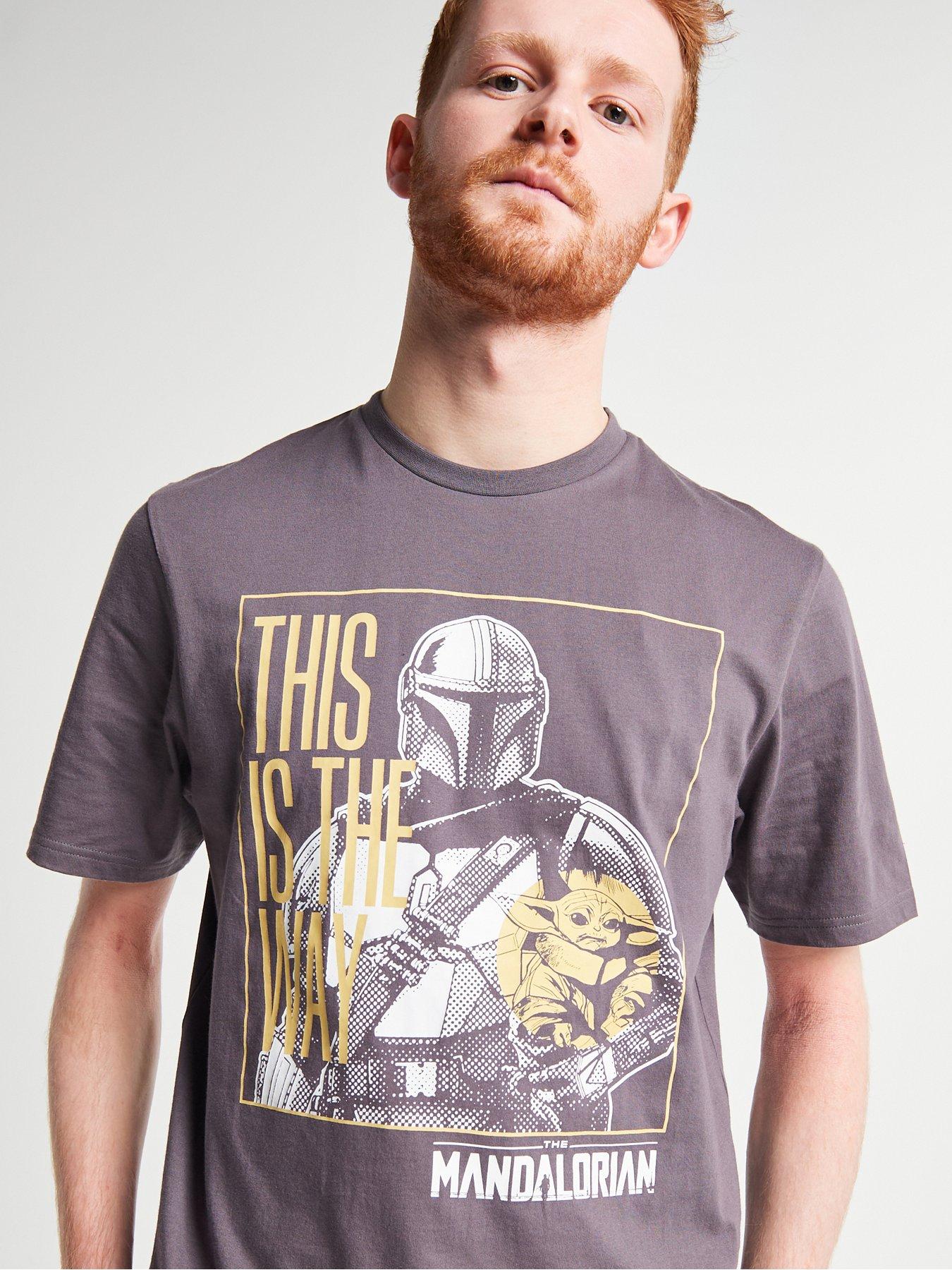 Image 4 of 6 of Brand Threads Mens The Mandalorian Short Sleeve Pyjama Set