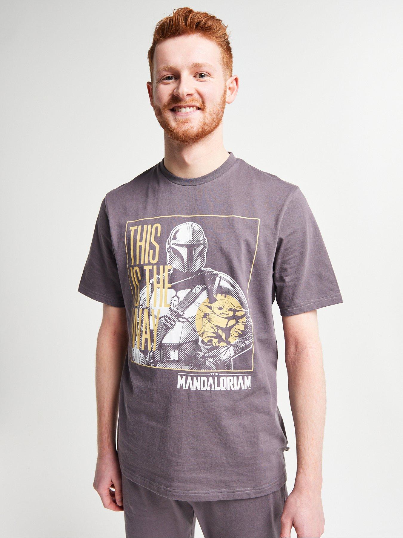 Image 5 of 6 of Brand Threads Mens The Mandalorian Short Sleeve Pyjama Set