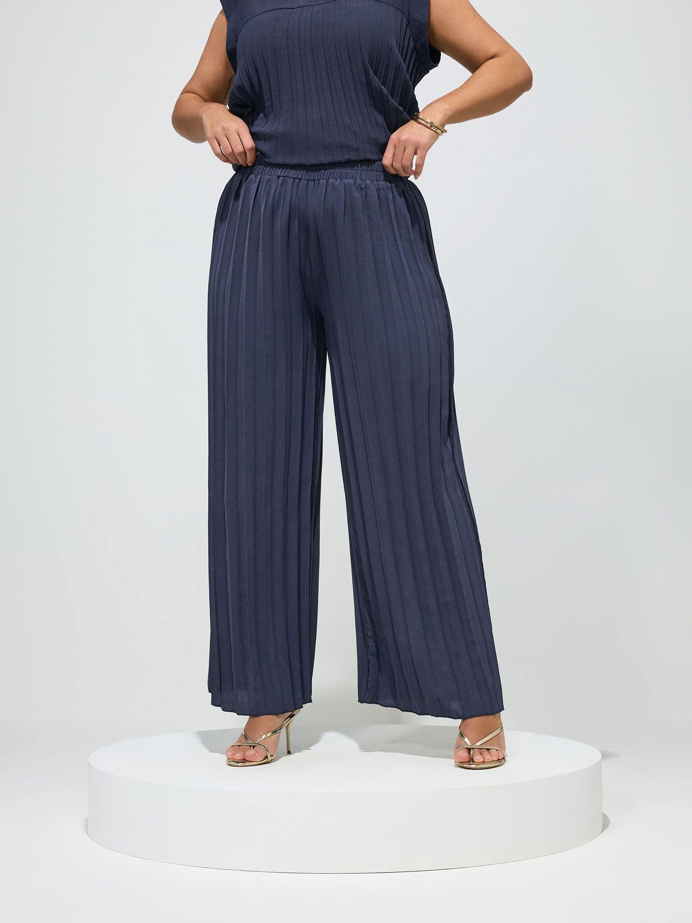 Yours Curve Pleated Trouser