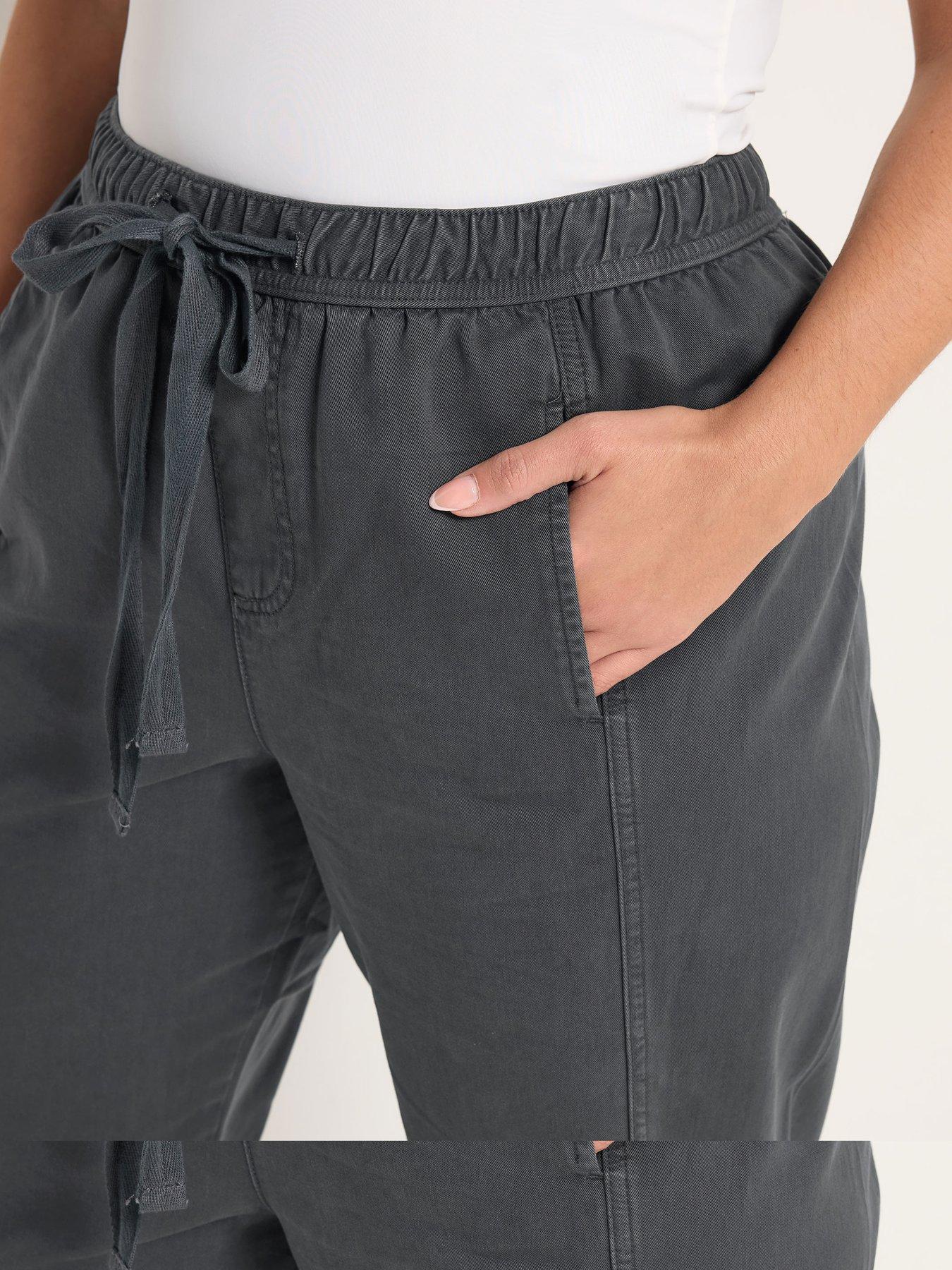 Image 4 of 5 of Yours Curve Twill Tapered Trouser