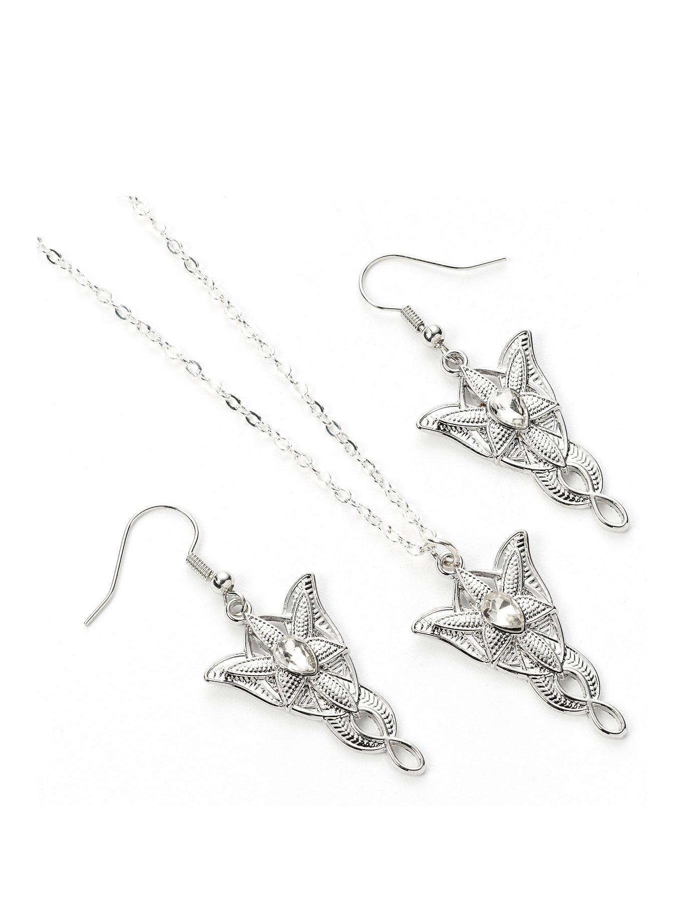 Lord of the Rings The Lord of The Rings Evenstar earrings and necklace gift set