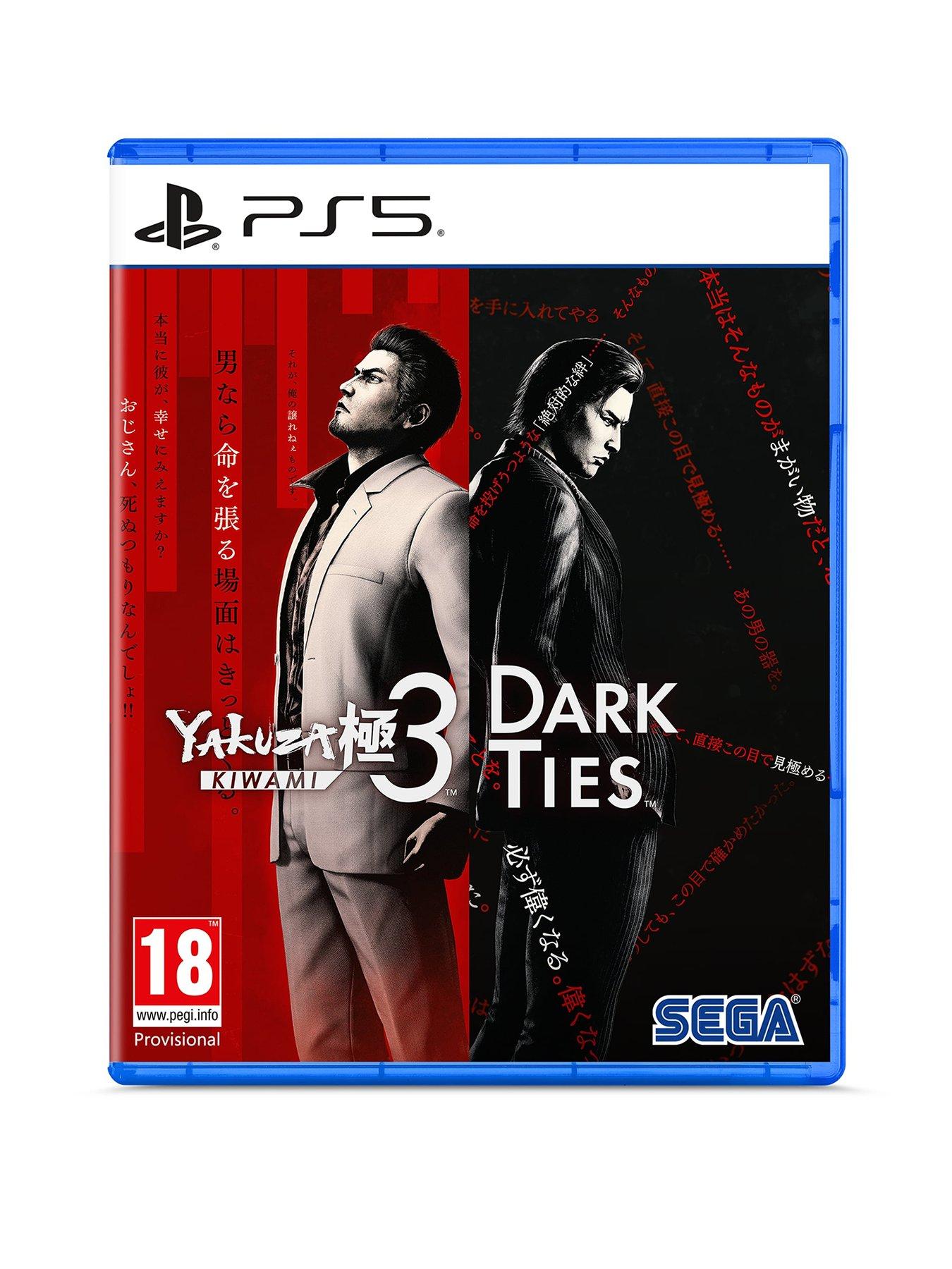 PlayStation 5 Yakuza Kiwami 3  &  Dark Ties