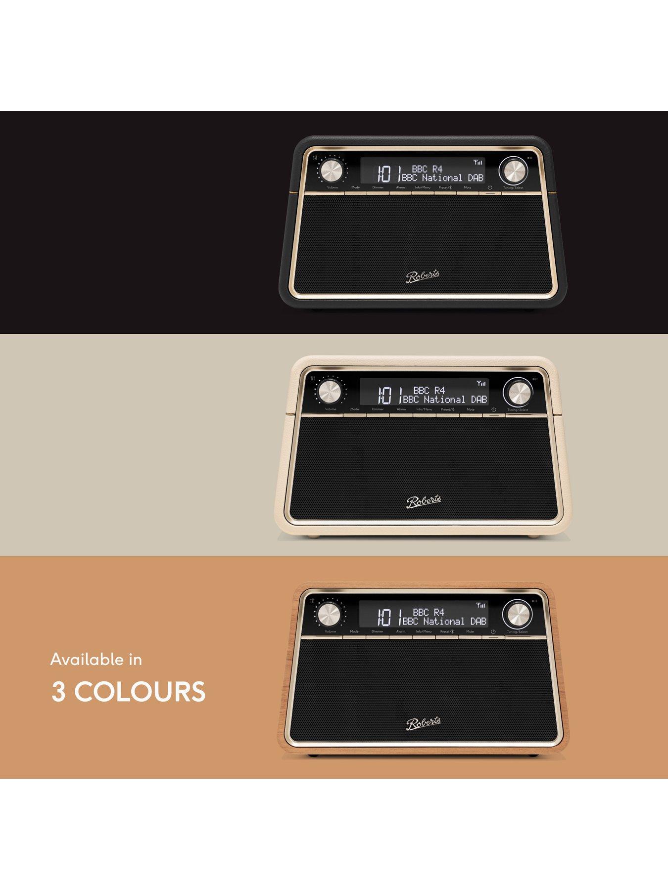 Image 5 of 8 of Roberts Reva DAB+/FM Table-top Radio with Bluetooth Black