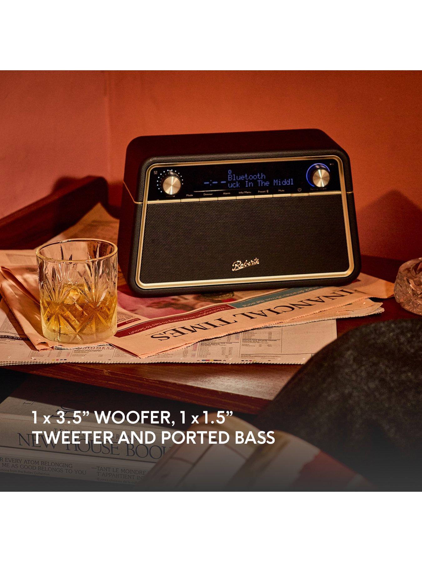 Image 7 of 8 of Roberts Reva DAB+/FM Table-top Radio with Bluetooth Black