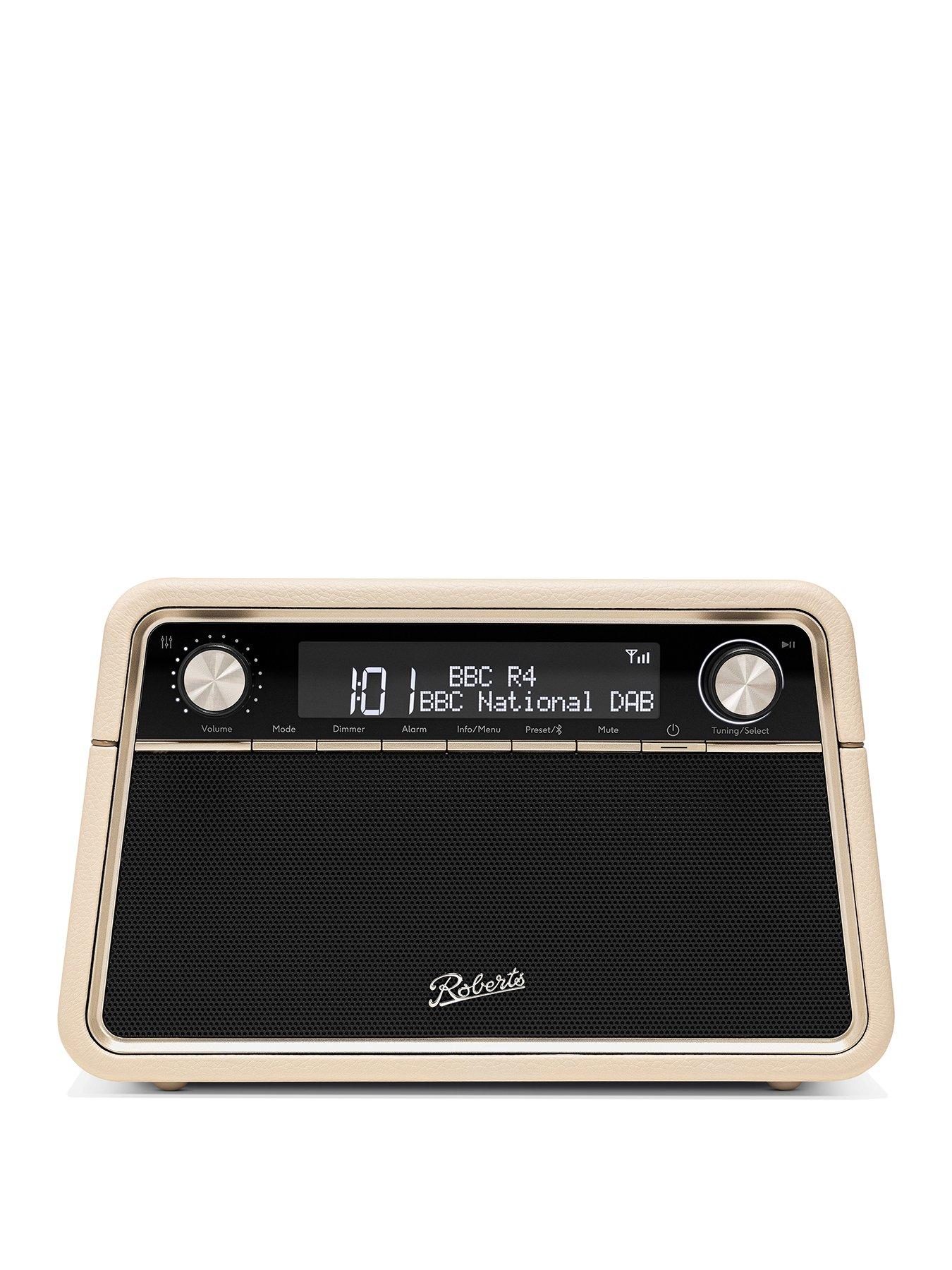 Roberts Reva DAB+/FM Table-top Radio with Bluetooth Pastel Cream