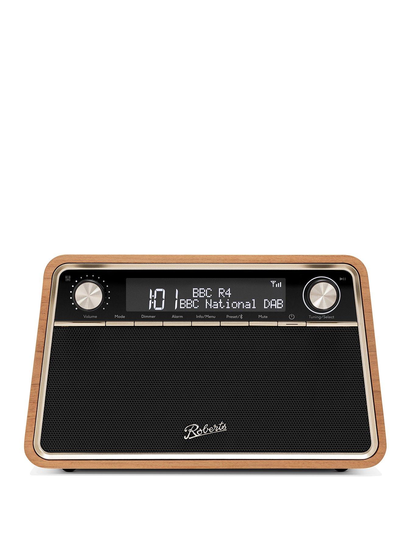 Roberts Reva DAB+/FM Table-top Radio with Bluetooth Black
