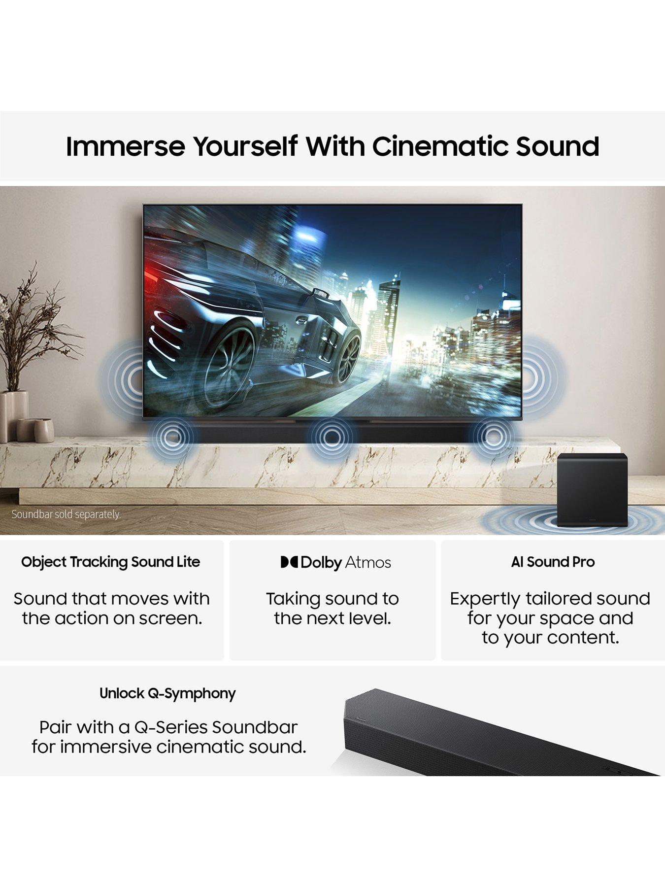 Image 4 of 8 of Samsung QN80F 100-inch Neo QLED 4K Mini LED Vision AI Smart TV 2025 - QE100QN80F