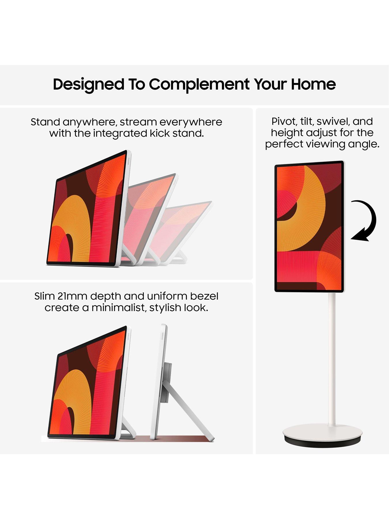 Image 6 of 8 of Samsung The Movingstyle 27" Smart Quad HD HDR LED Portable&nbsp;TV with Touch Screen &amp; Built-in Battery&nbsp;- UE27LSM7FAXXXU