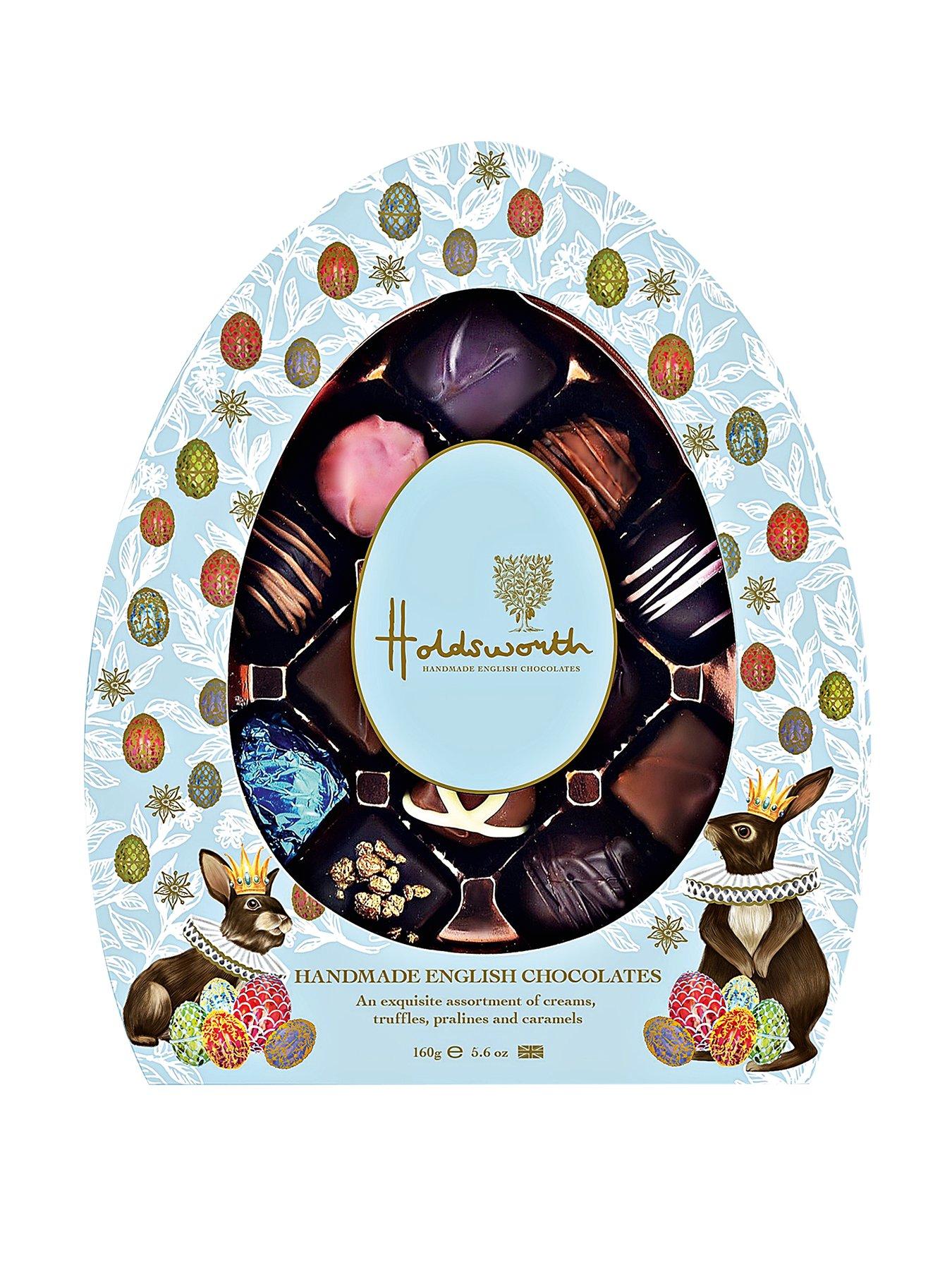 Holdsworth Luxury egg shaped gift box of asstd English chocolates
