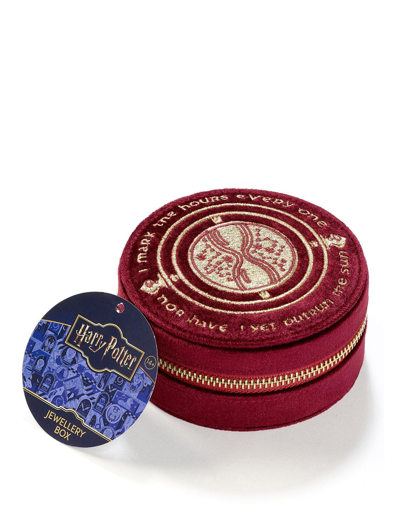 Image 1 of 3 of Harry Potter Time Turner Velvet Jewellery Box
