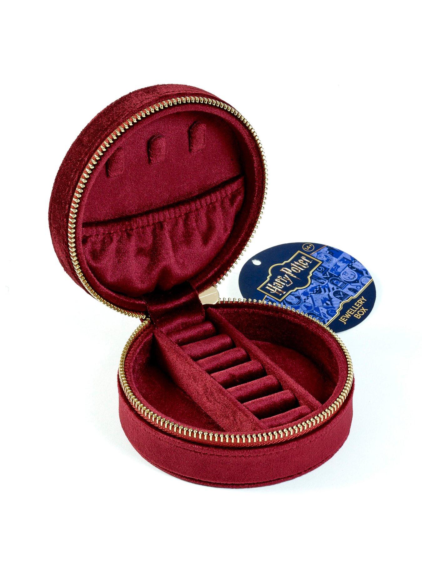 Image 3 of 3 of Harry Potter Time Turner Velvet Jewellery Box