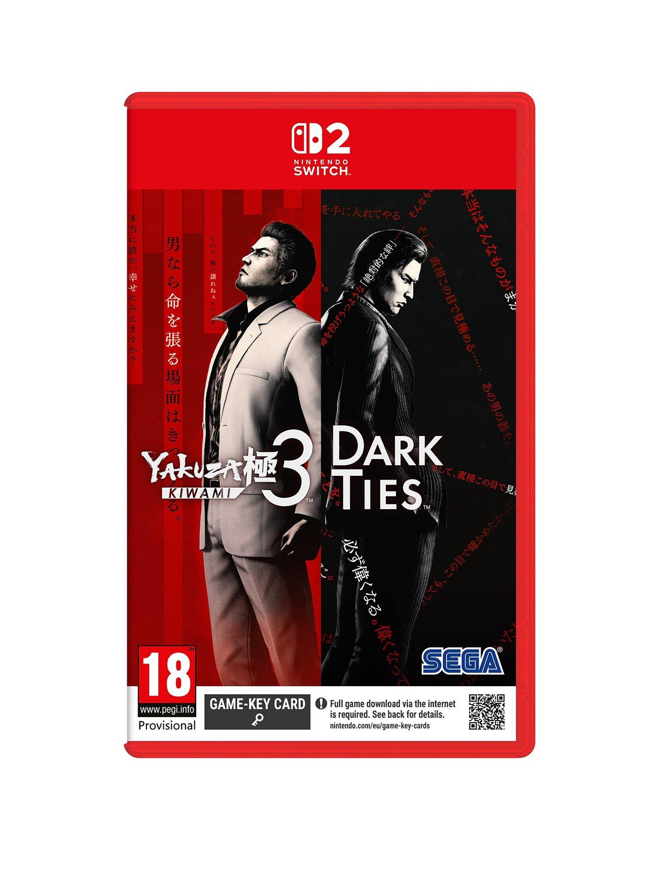 Nintendo Switch 2 Yakuza Kiwami 3  &  Dark Ties
