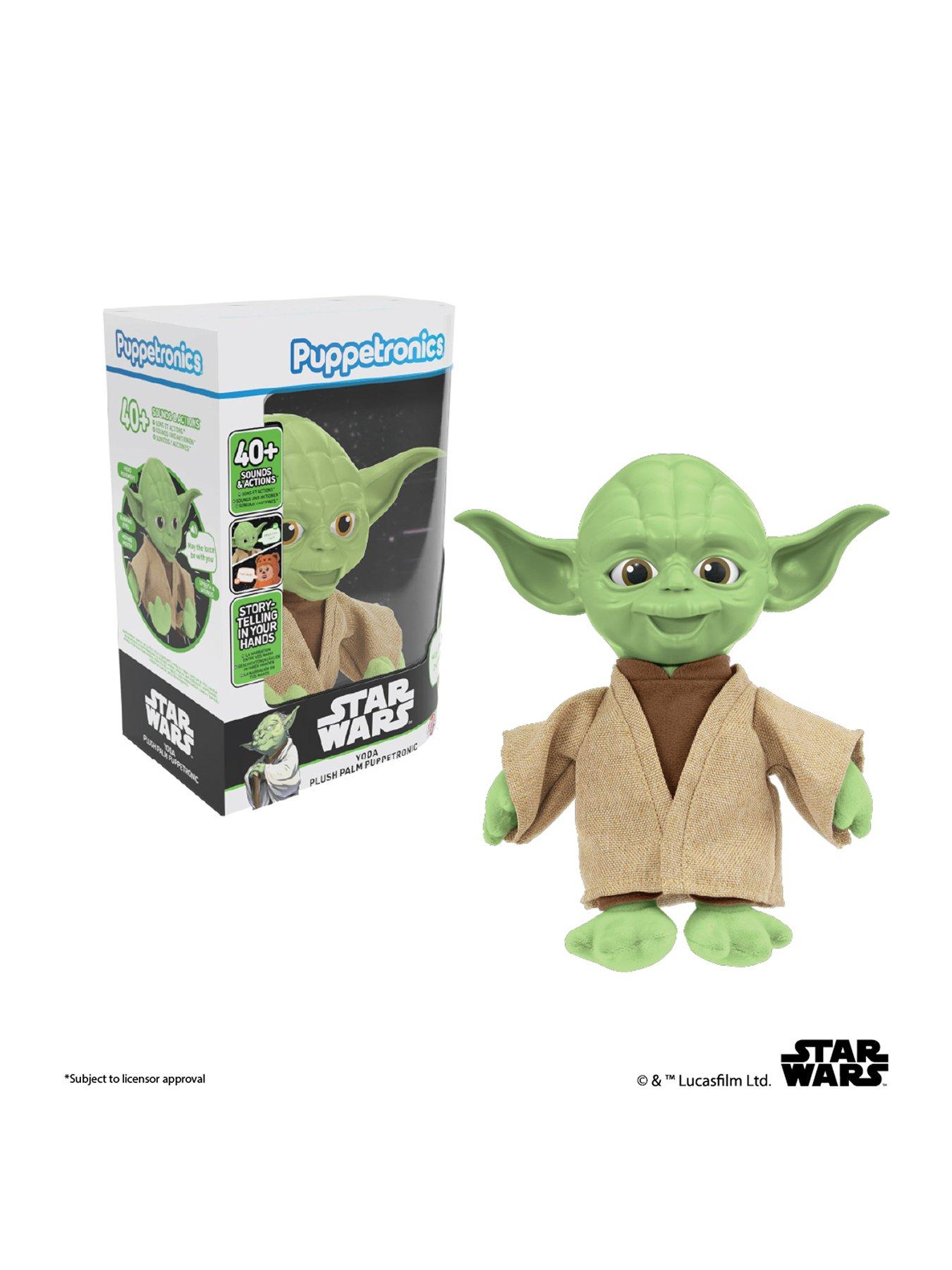 Image 1 of 7 of Star Wars Puppetronics: Star Wars 40+ Sounds And Actions Yoda Puppet