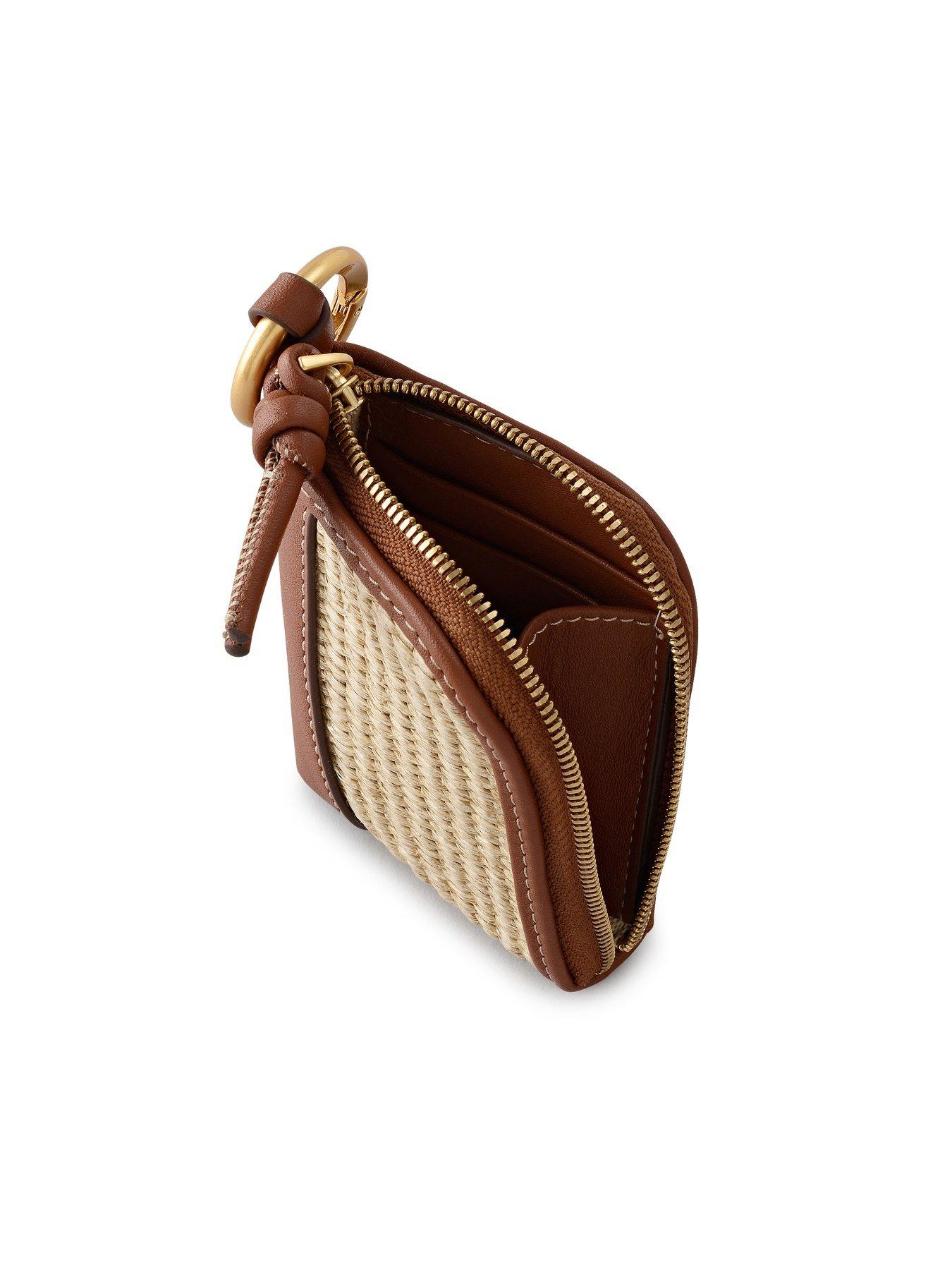 Image 3 of 3 of Radley Golden Lane - Raffia Small Bag Charm