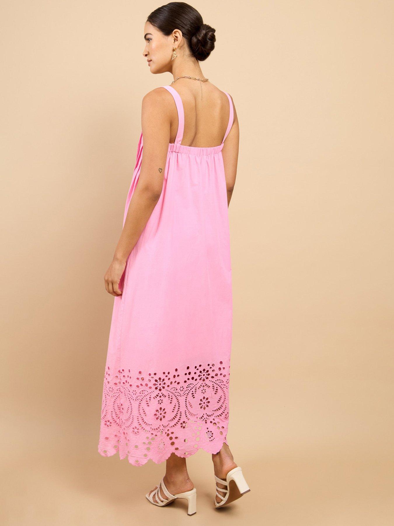 little mistress embroidered maxi dress Waterlily Knot Detail Maxi Dress