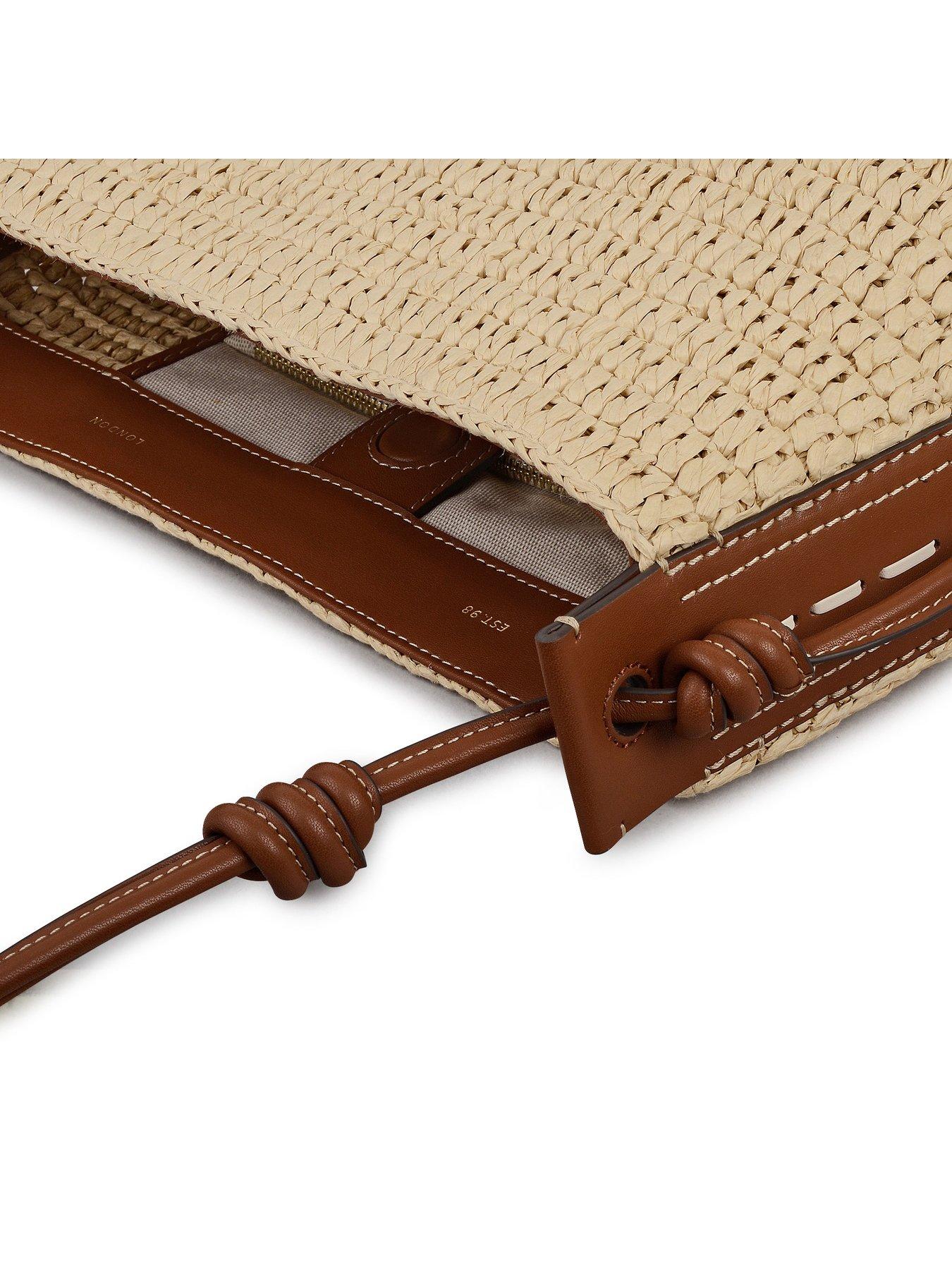 Image 5 of 6 of Radley The Camden - Raffia Medium Open Top Shoulder