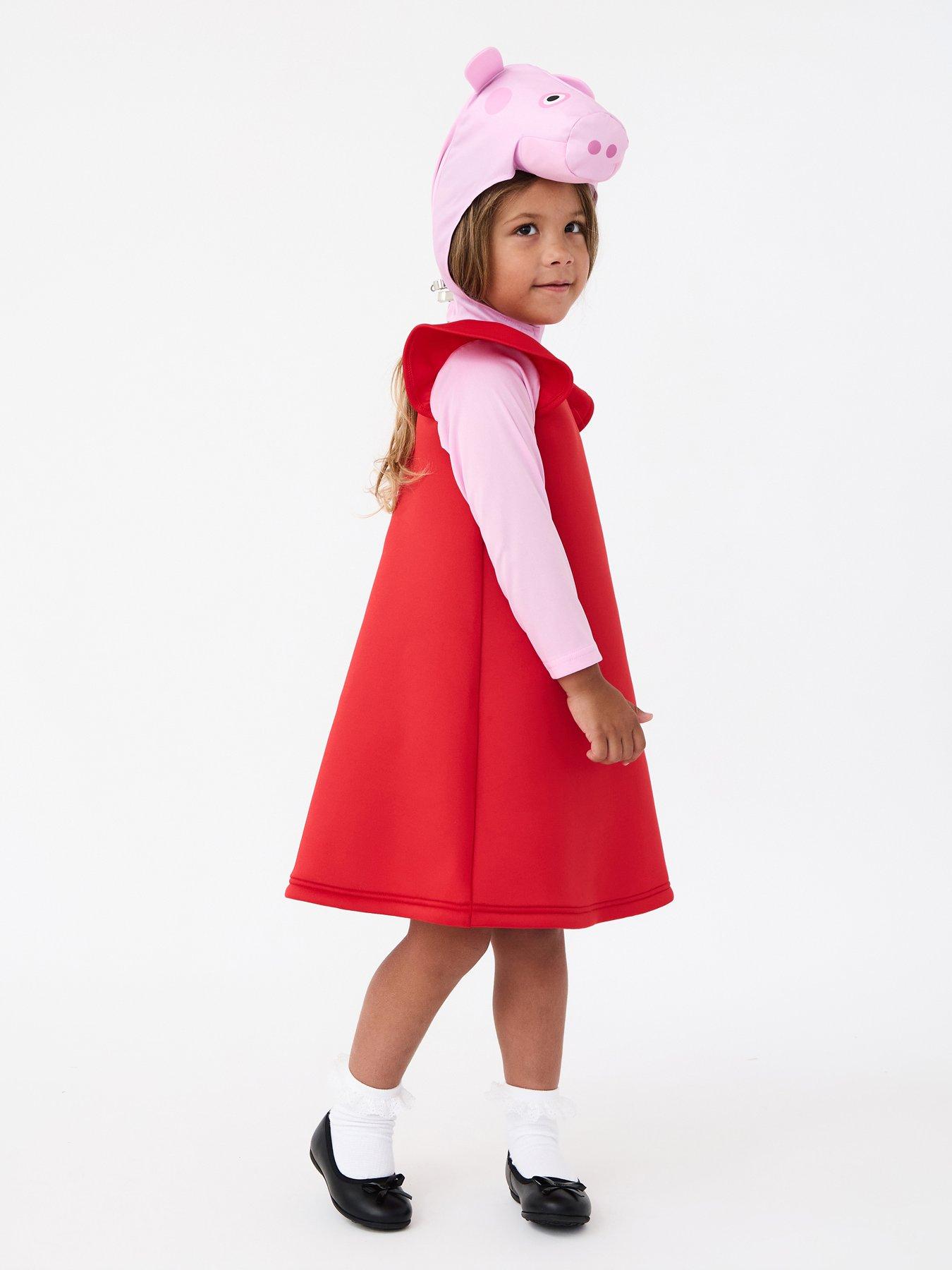 Image 4 of 6 of Peppa Pig Child Peppa Pig Peppa Classic Costume