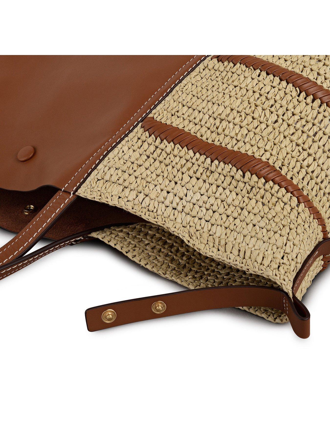 Image 5 of 6 of Radley The Delphine - Raffia Extra Large Open Top Tote