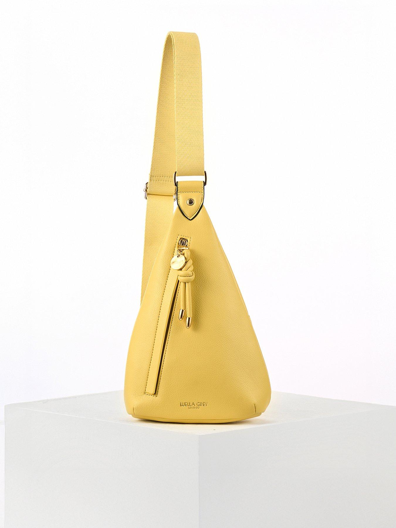 Luella Grey Darla Small Weekend Crossbody In Buttercup Yellow