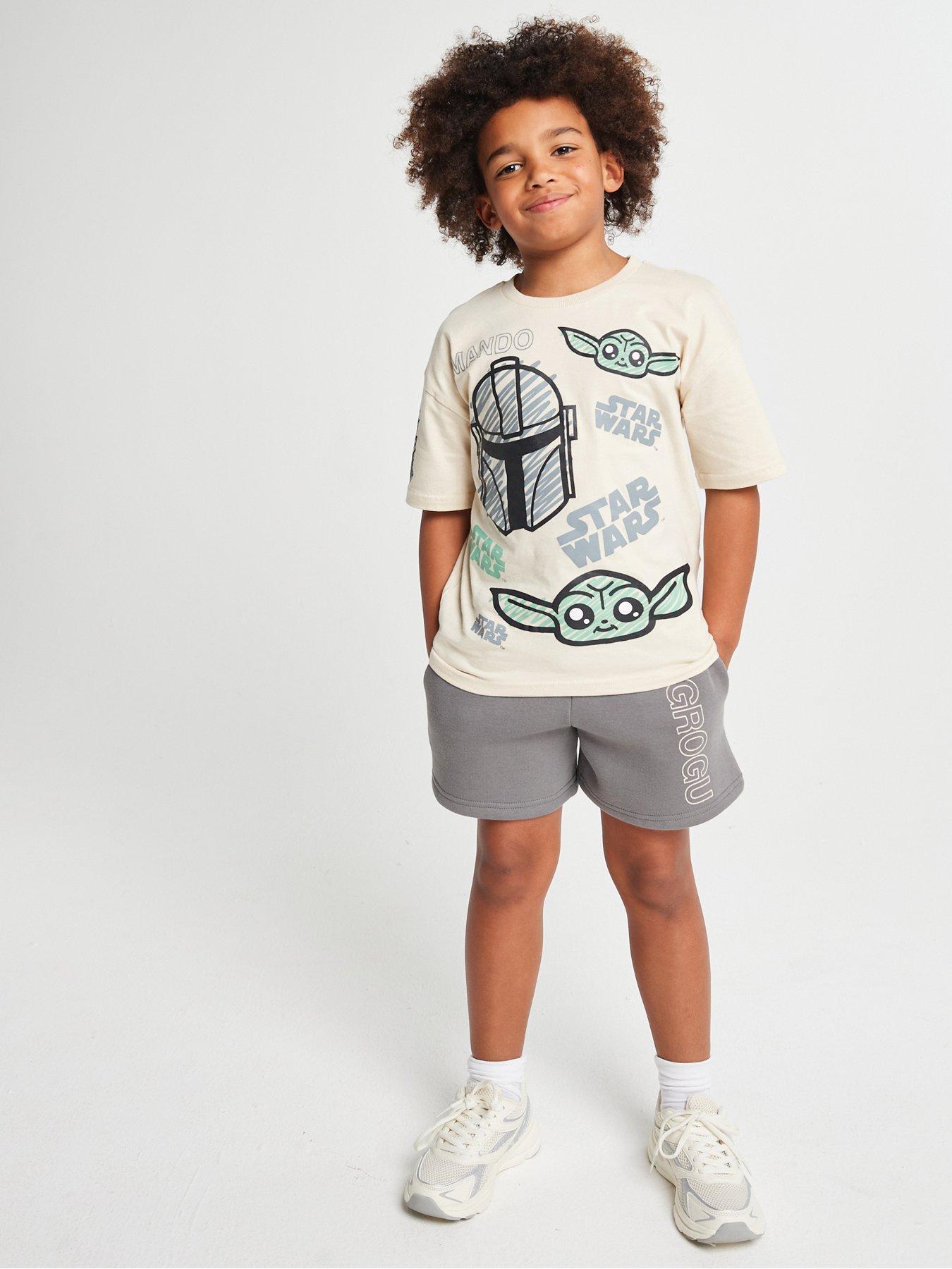 Brand Threads Boys Mando T-Shirt and Short